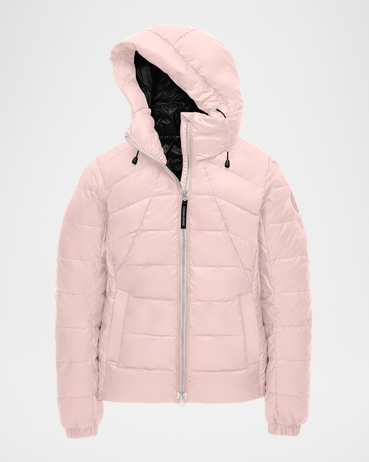 Canada Goose Abbott Hoodie Down Puffer Jacket In Pink