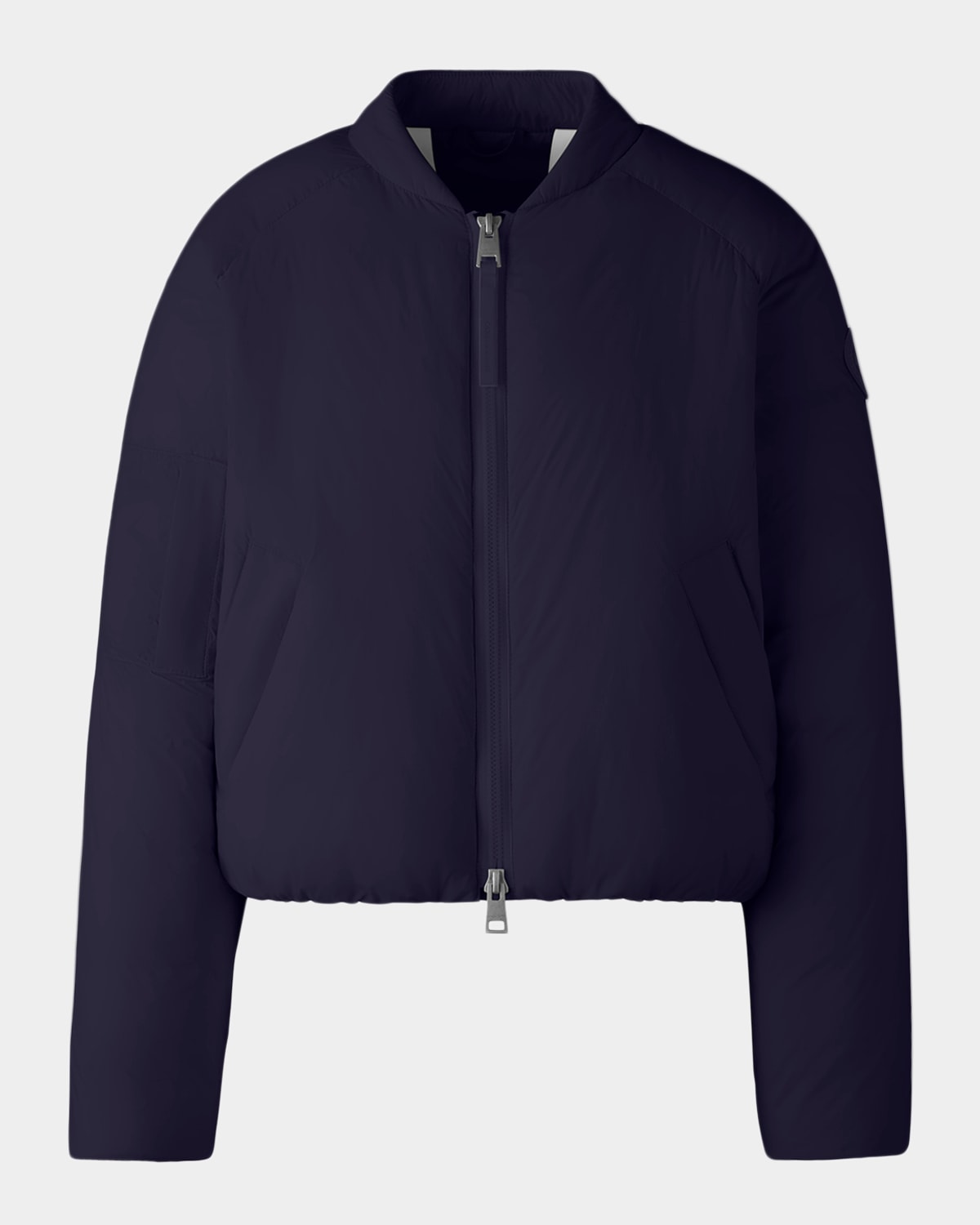 Canada Goose Elba Down Bomber Jacket In Purple
