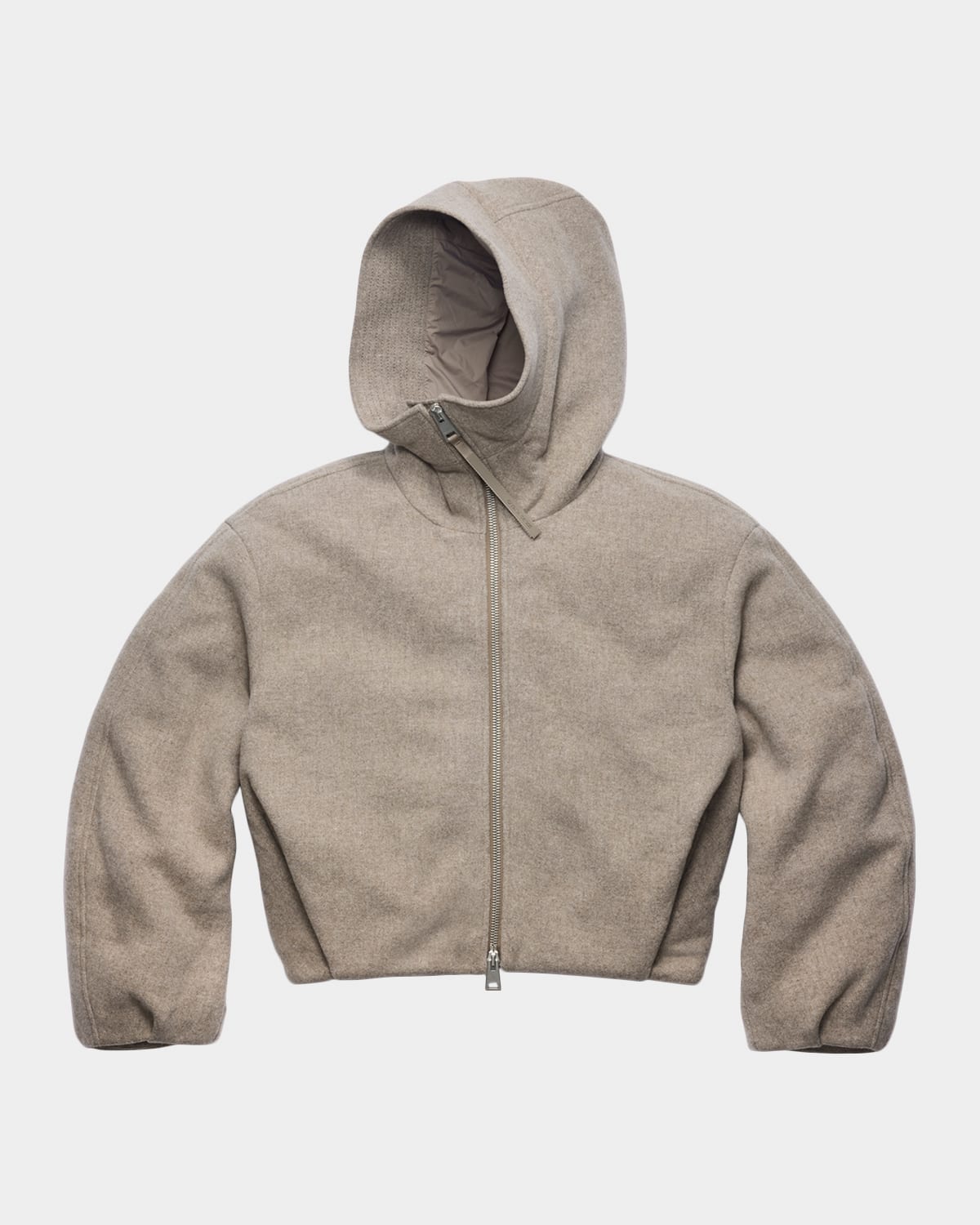 Canada Goose Chilliwack Hooded Wool Bomber Jacket In Neutral
