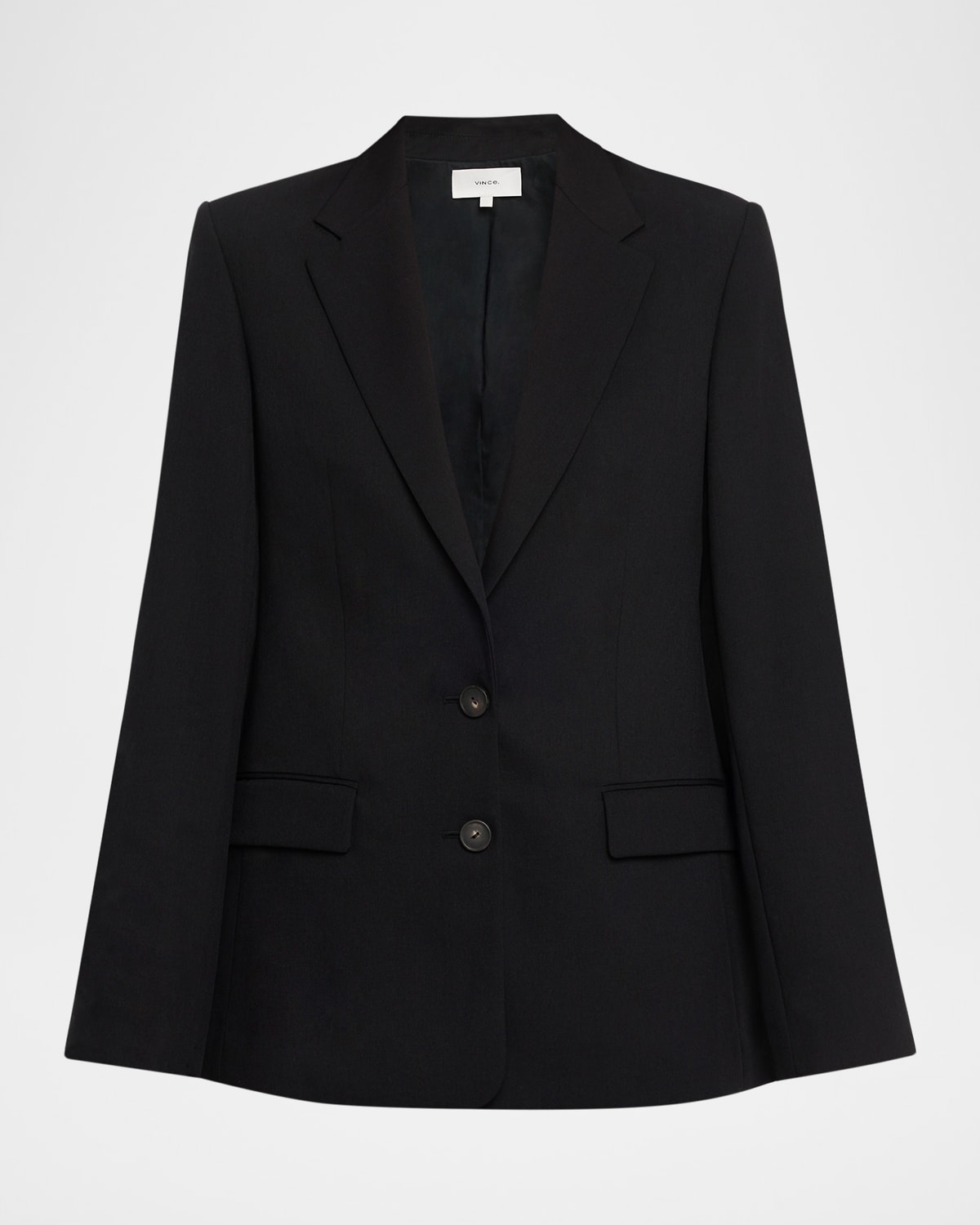 Vince Oversized Blazer In Black