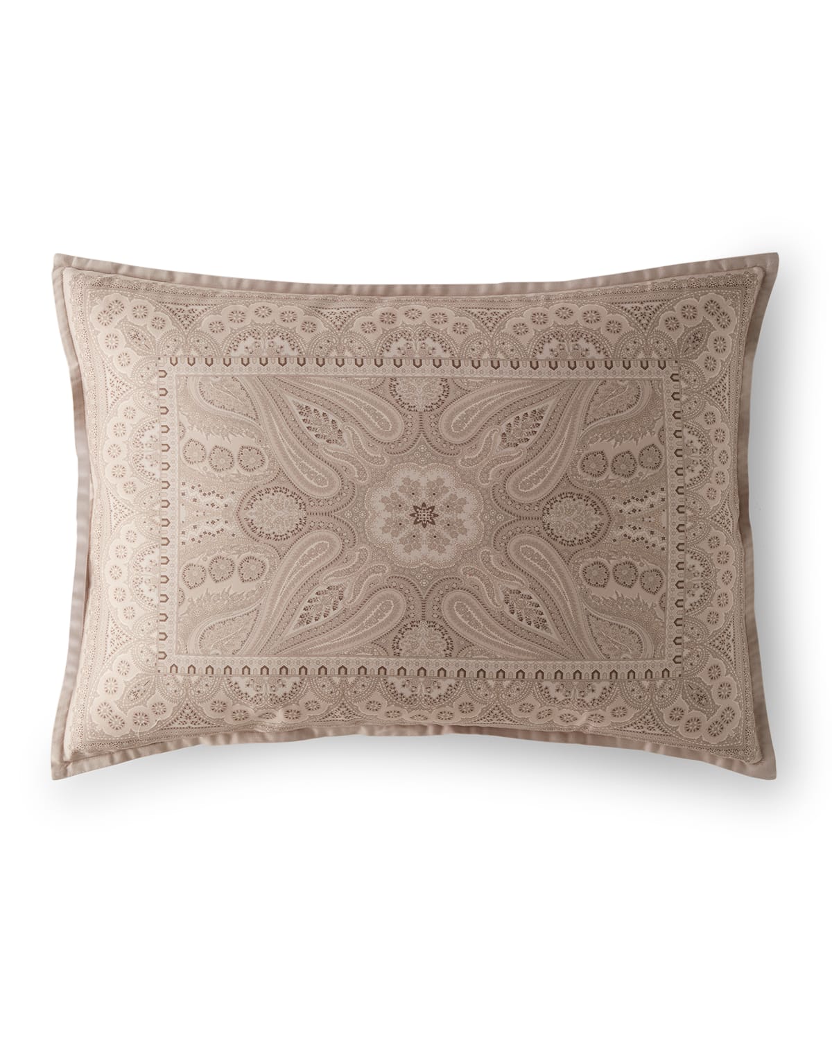 Ralph Lauren Beaumont Standard Sham In Brown