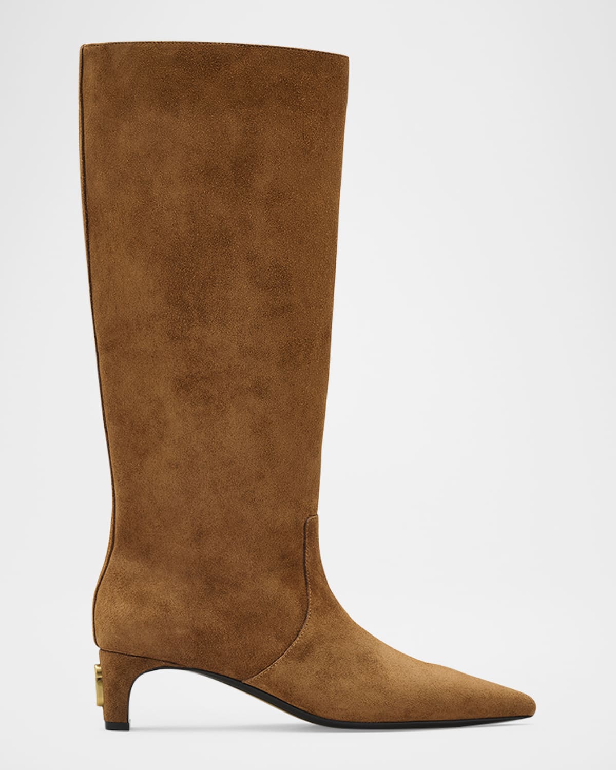 Marc Jacobs The Suede Mel Knee-high Boots In Brown