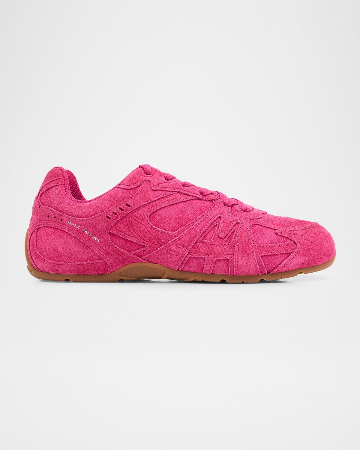 Marc Jacobs The Suede 72 Spring Sneakers In Pink