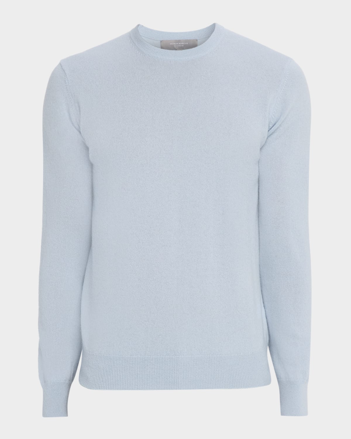 Neiman Marcus Men's Cashmere Crewneck Sweater In Blue