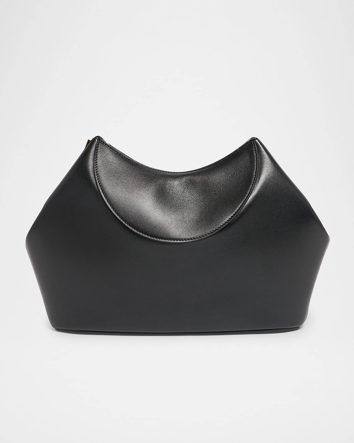 Givenchy Facet Clutch Bag In Smooth Leather In Black