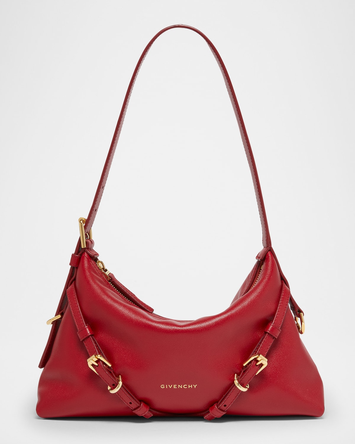 Givenchy Voyou Mini Shoulder Bag In Shiny Leather