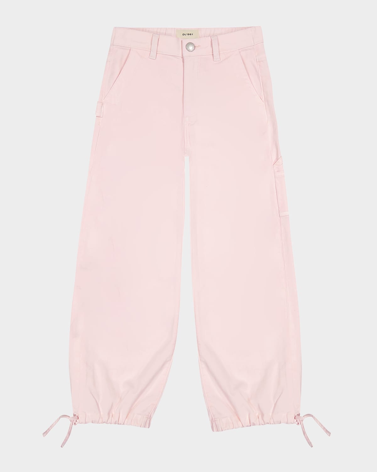 Dl1961 Girl's Lily Toddler Wide-leg Jogger Pants In Pink