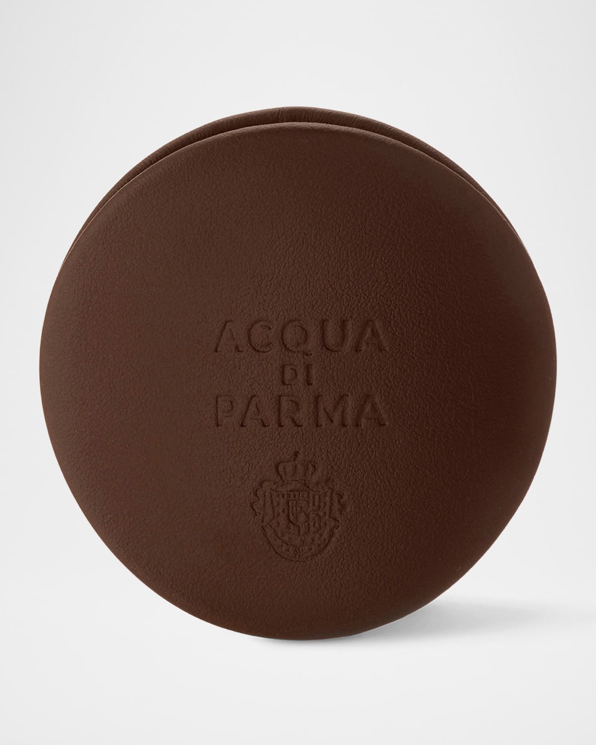 Acqua Di Parma Dark Brown Leather And Azure Car Diffuser Case