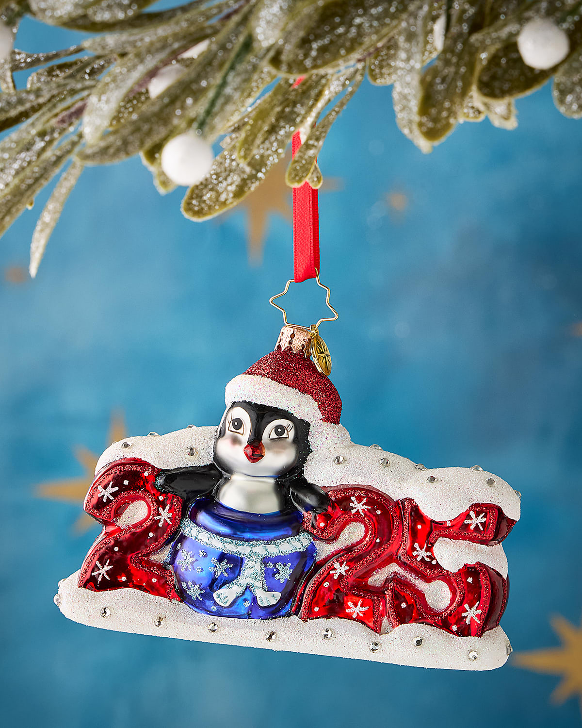 Christopher Radko 2025 Frosty Flipper Countdown Christmas Ornament In Multi