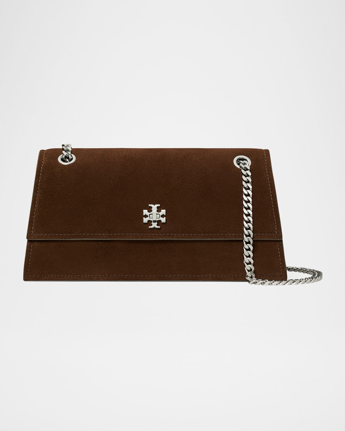Kira Suede Flap Shoulder Bag