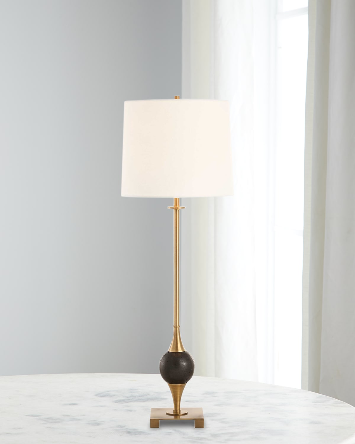 The Uttermost Co Dempsey 35" Buffet Lamp In Multi