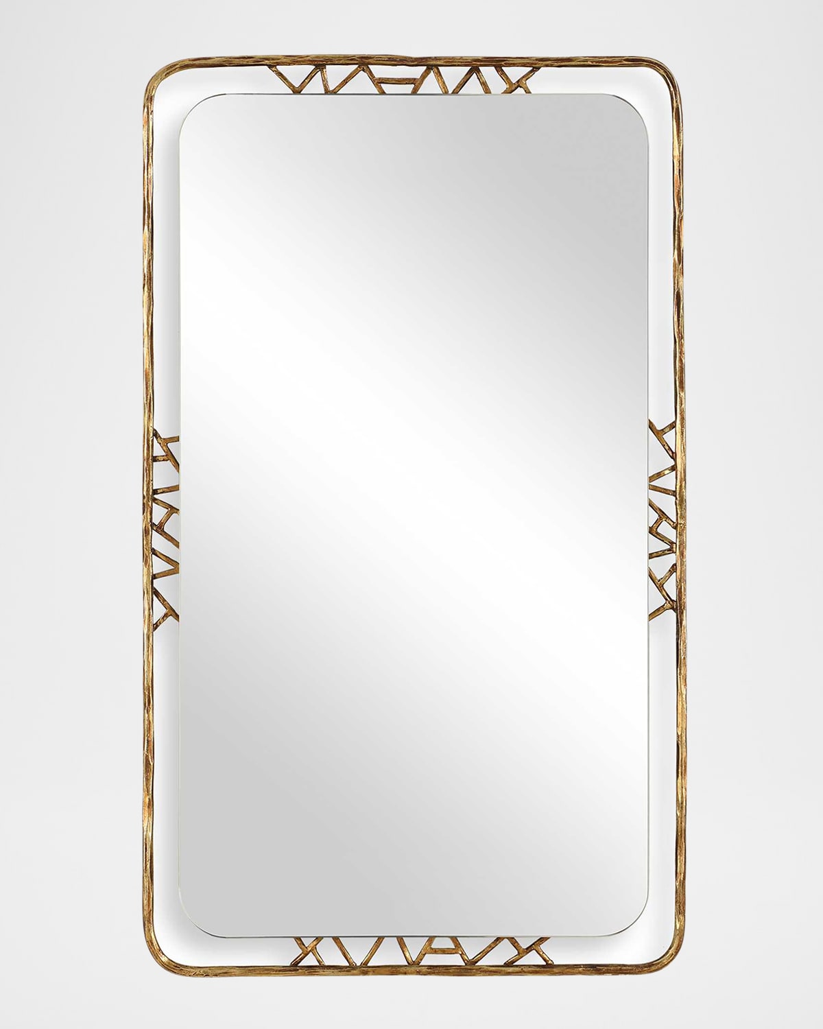 The Uttermost Co Tahoma 50" Floating Wall Mirror In White