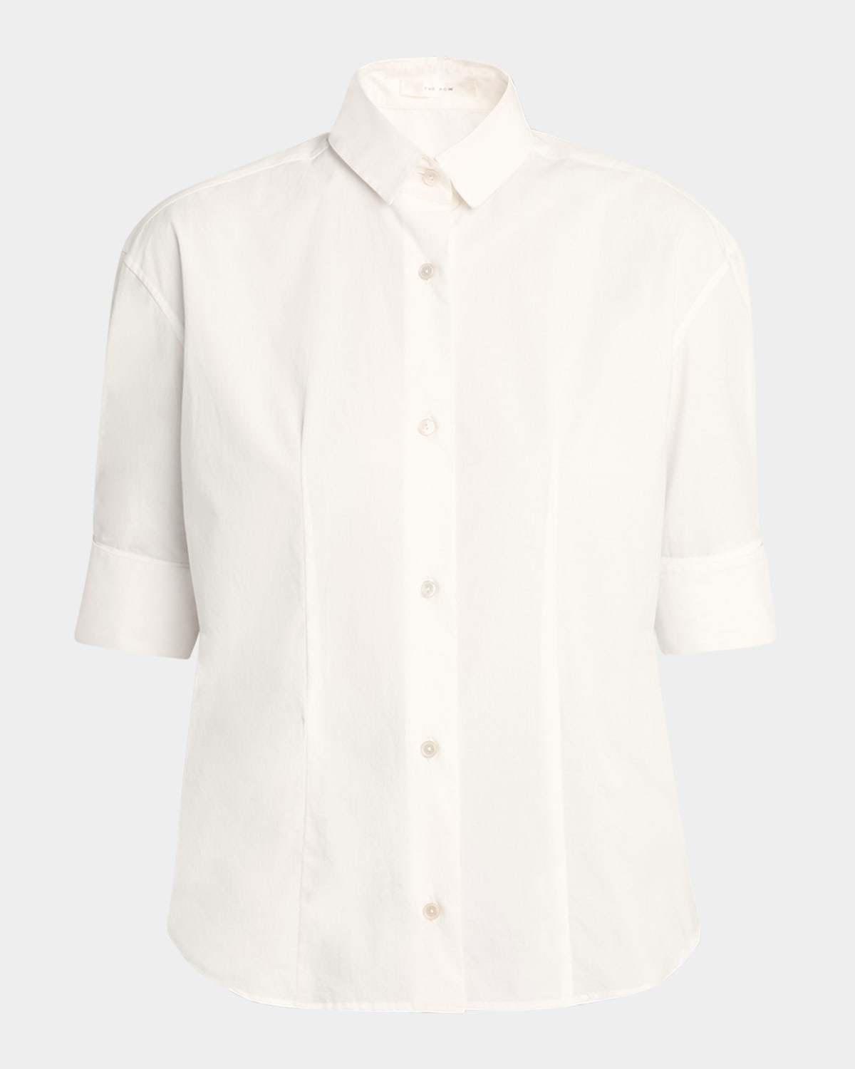 The Row Carpazi Button-down Shirt In White