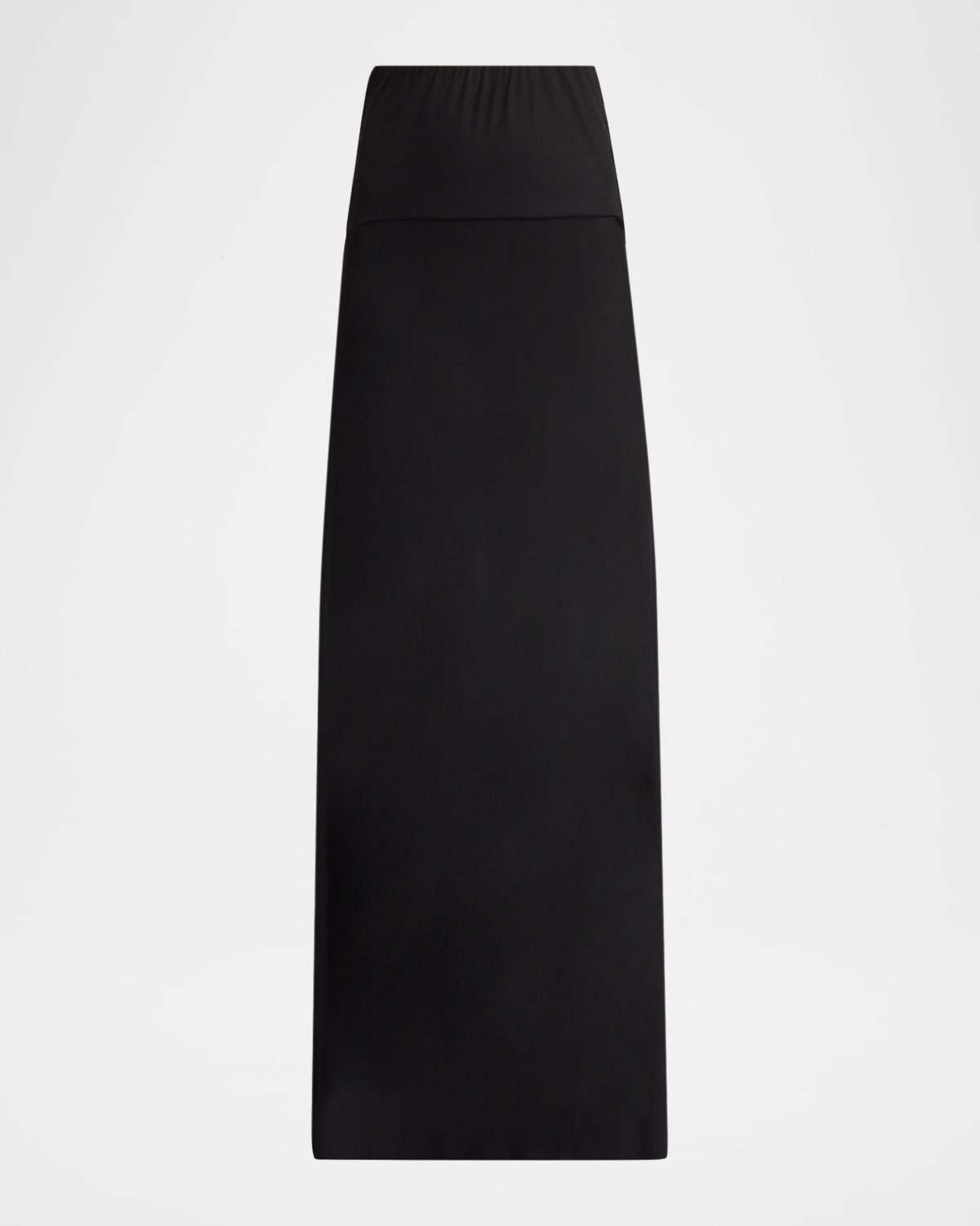 The Row Mirla Maxi Bias Skirt In Black