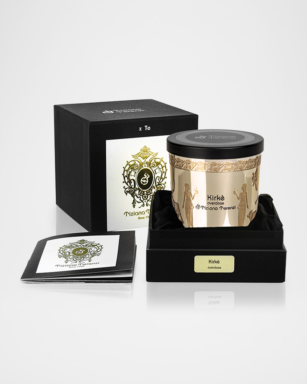 Tiziana Terenzi Kirké Overdose Candle, 7 Oz. In Black