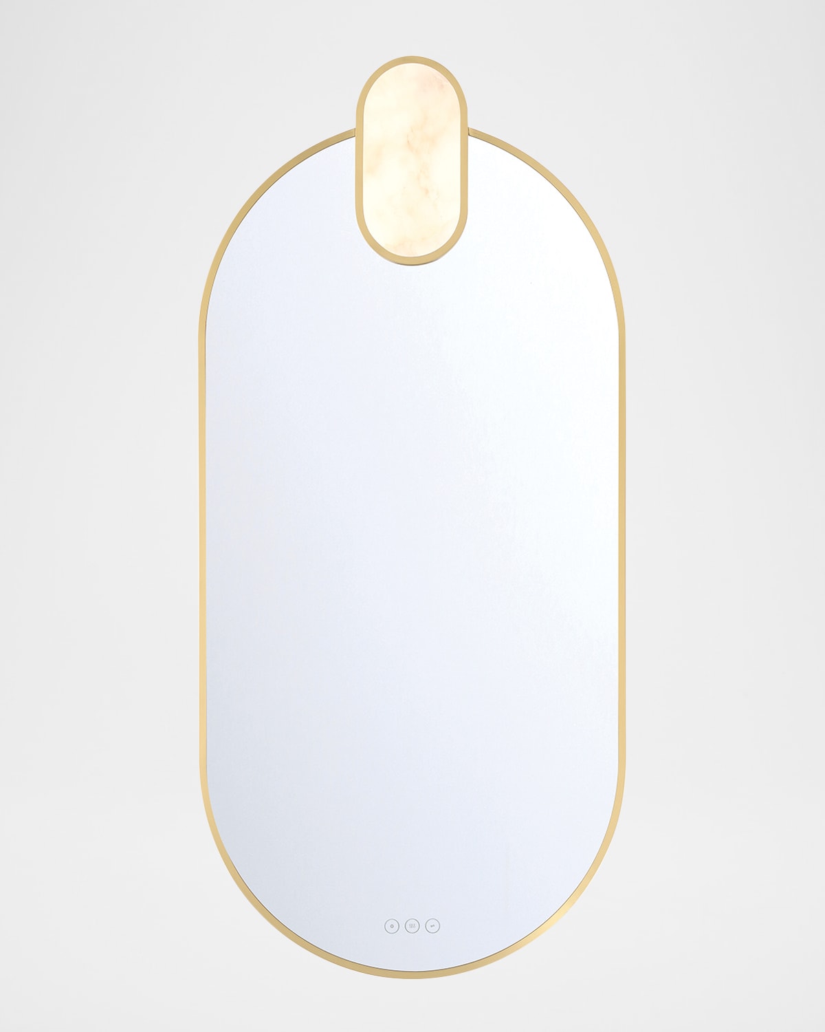 Eurofase Mrissa 45" Led Lighted Mirror, Gold