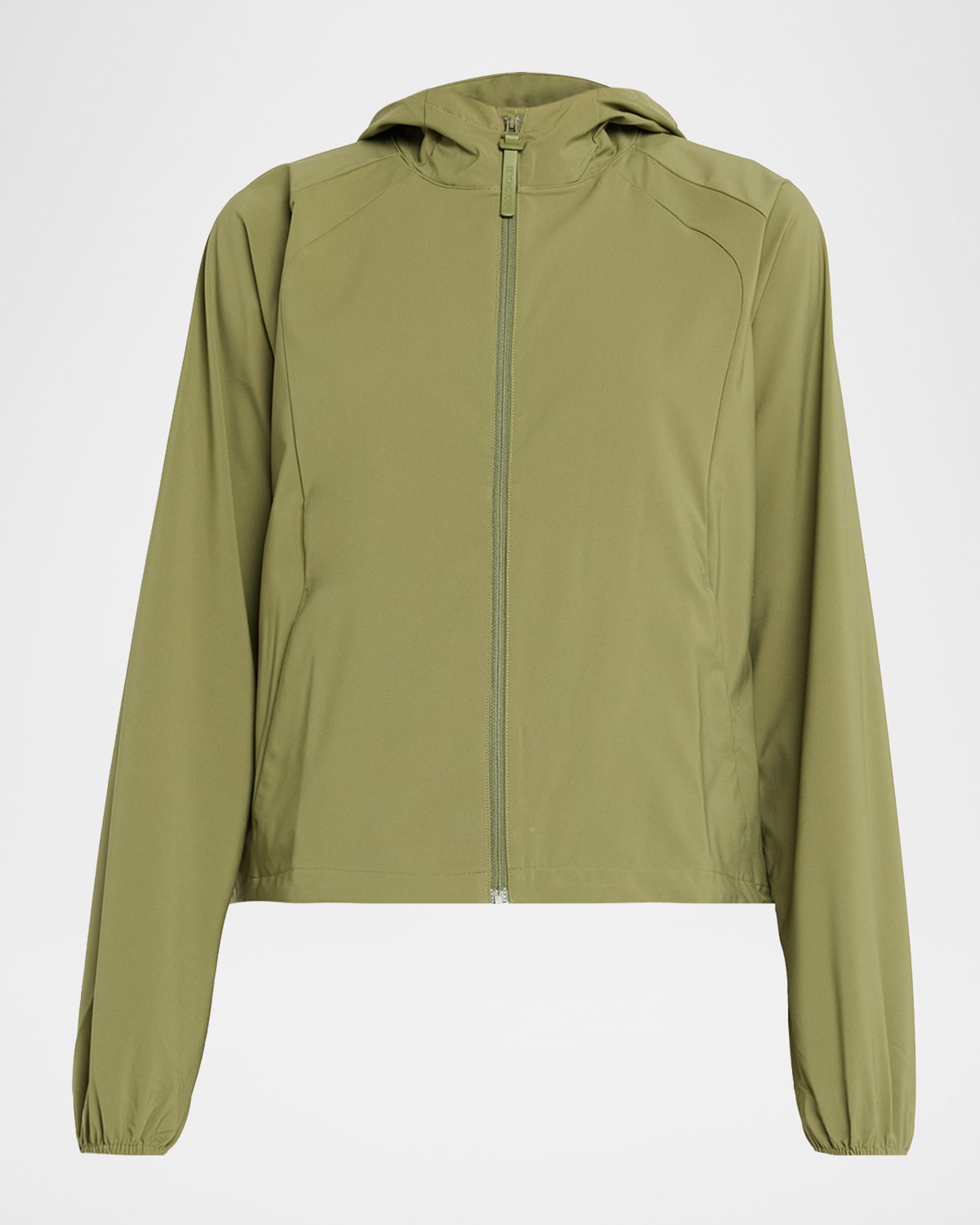 Beyond Yoga Cross Country Packable Jacket In Green