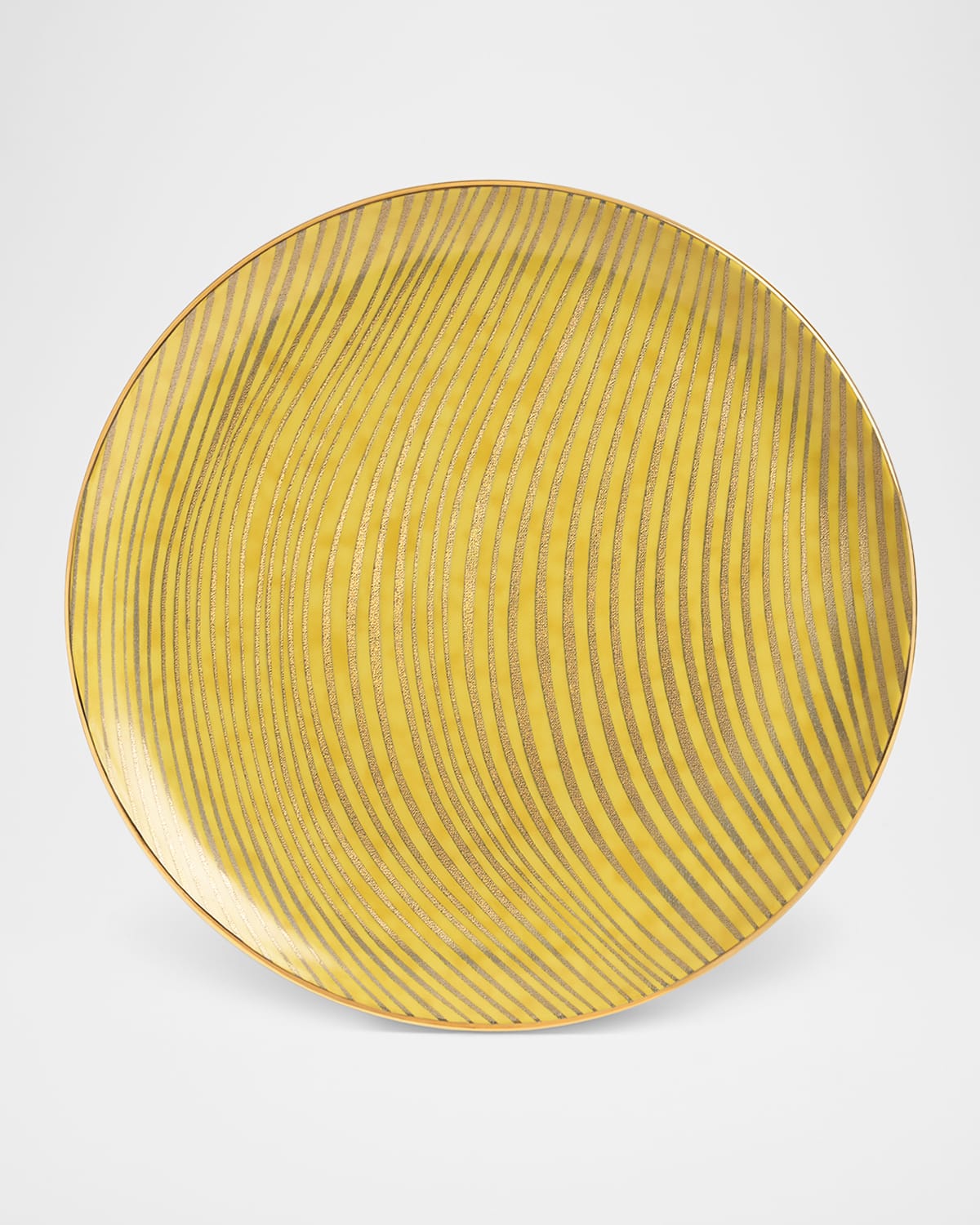 L'objet X Fortuny Delphi Dinner Plate In Gold