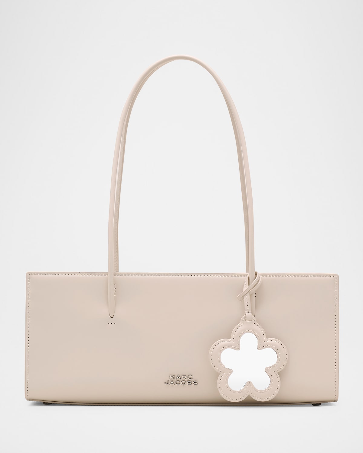 Marc Jacobs Medium The Mirror Shoulder Bag In Neutral