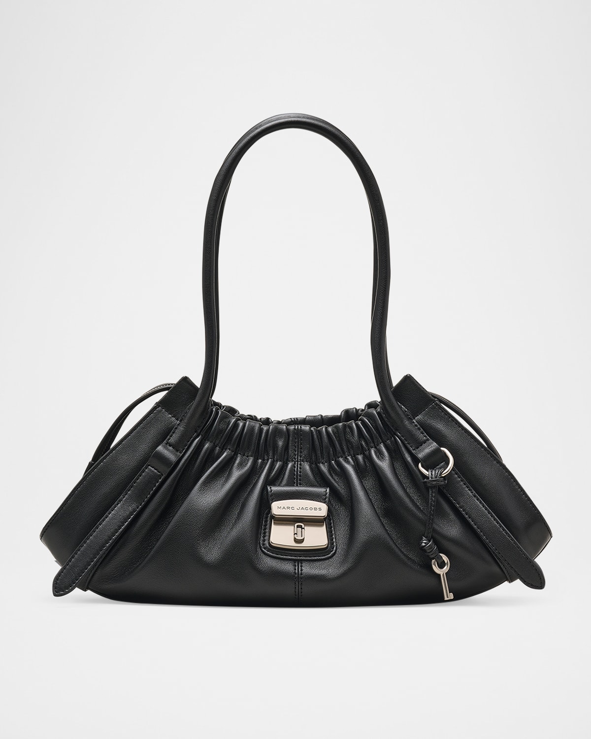 Marc Jacobs The Christina Leather Satchel Bag In Black