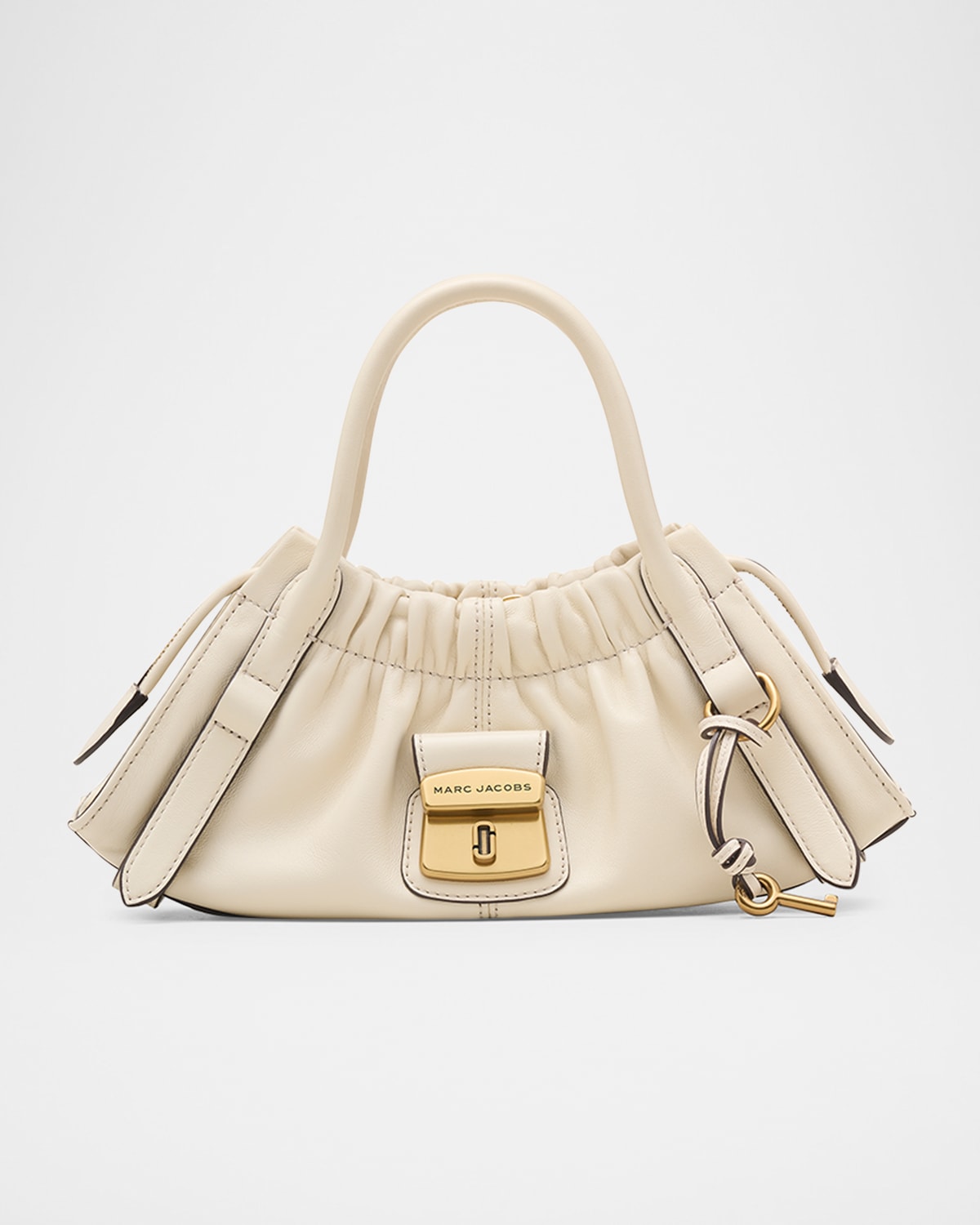 Marc Jacobs The Small Christina Leather Satchel Bag In White