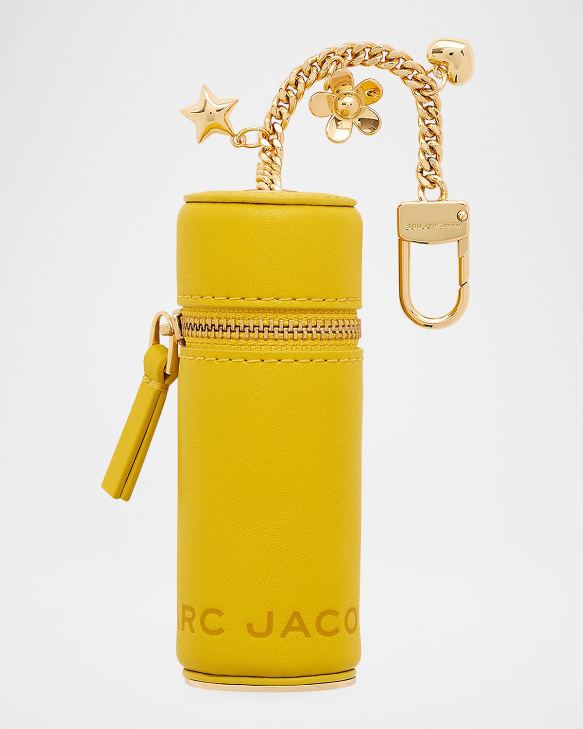 Marc Jacobs The Lipstick Case Bag Charm In Yellow
