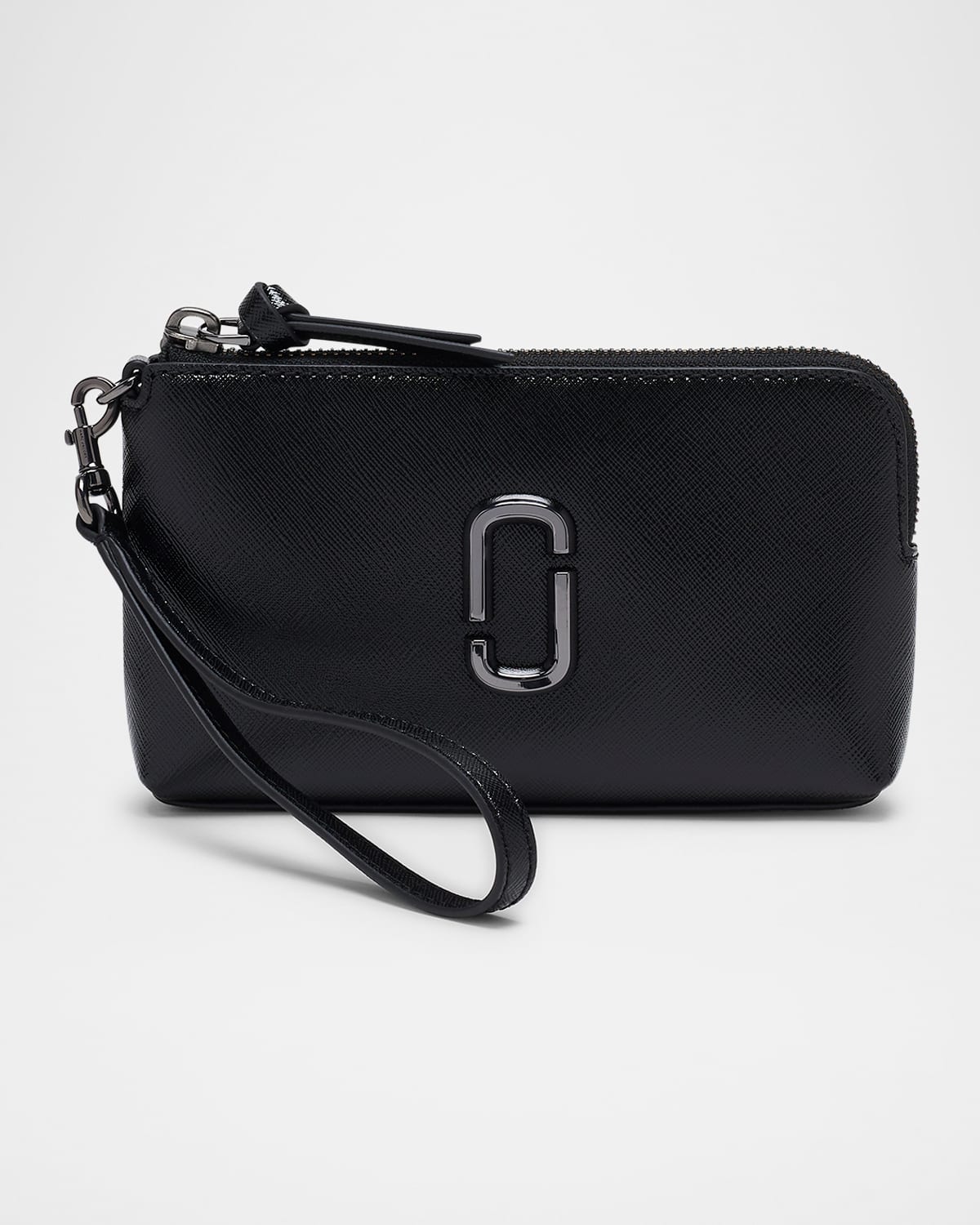 Marc Jacobs The Wristlet In Leather In Black