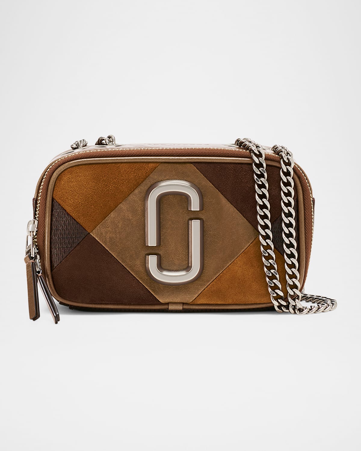 Marc Jacobs The Snapshot Patchwork Leather Crossbody Bag In Multi