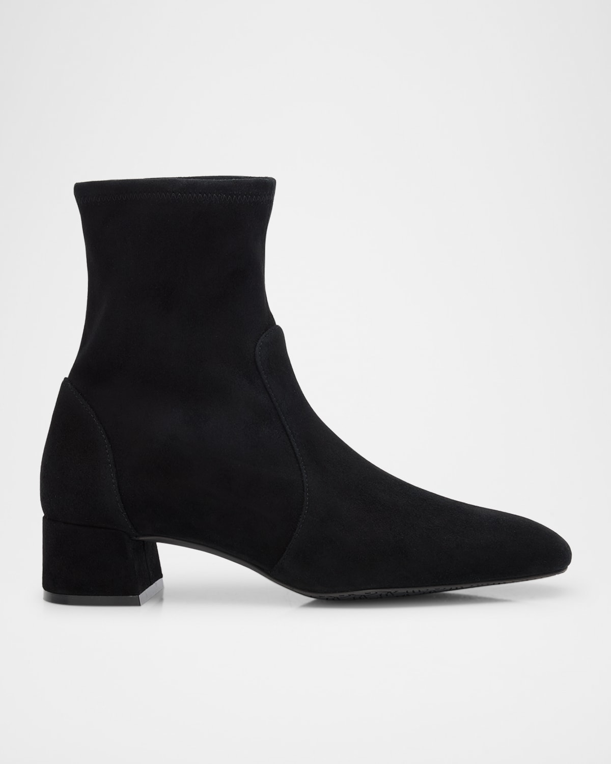 Stuart Weitzman Maeve Suede Booties In Animal Print