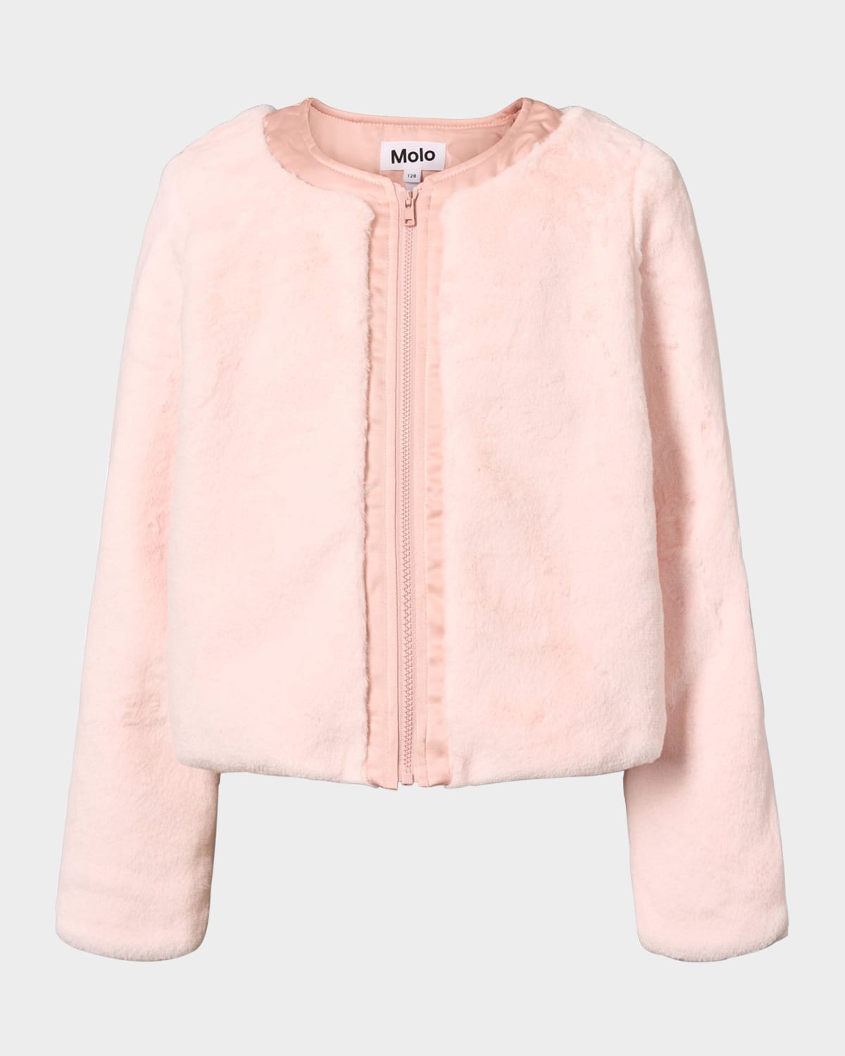 Molo Girl's Helen Faux Fur Jacket