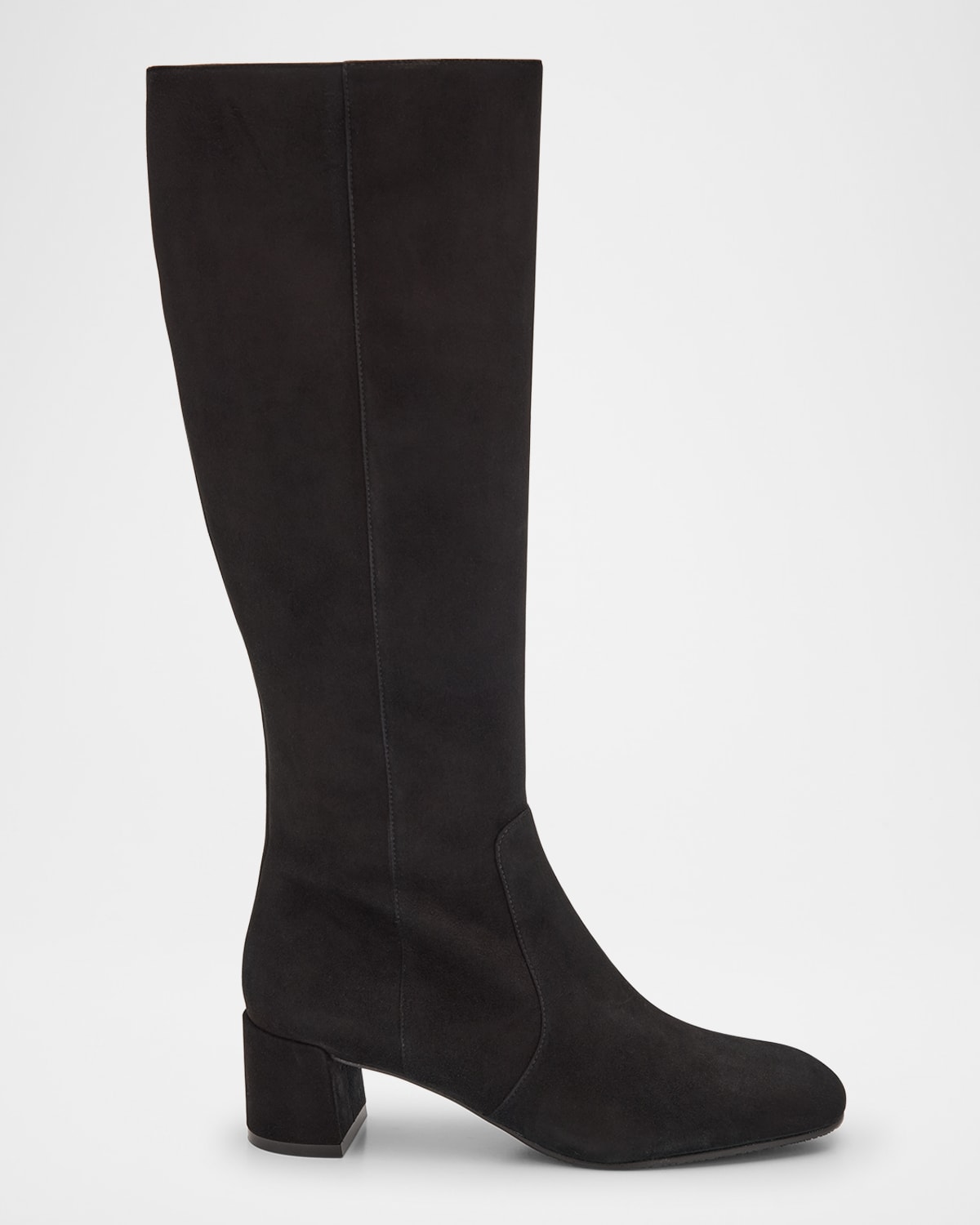 Stuart Weitzman Maeve Suede Knee-High Zip Boots