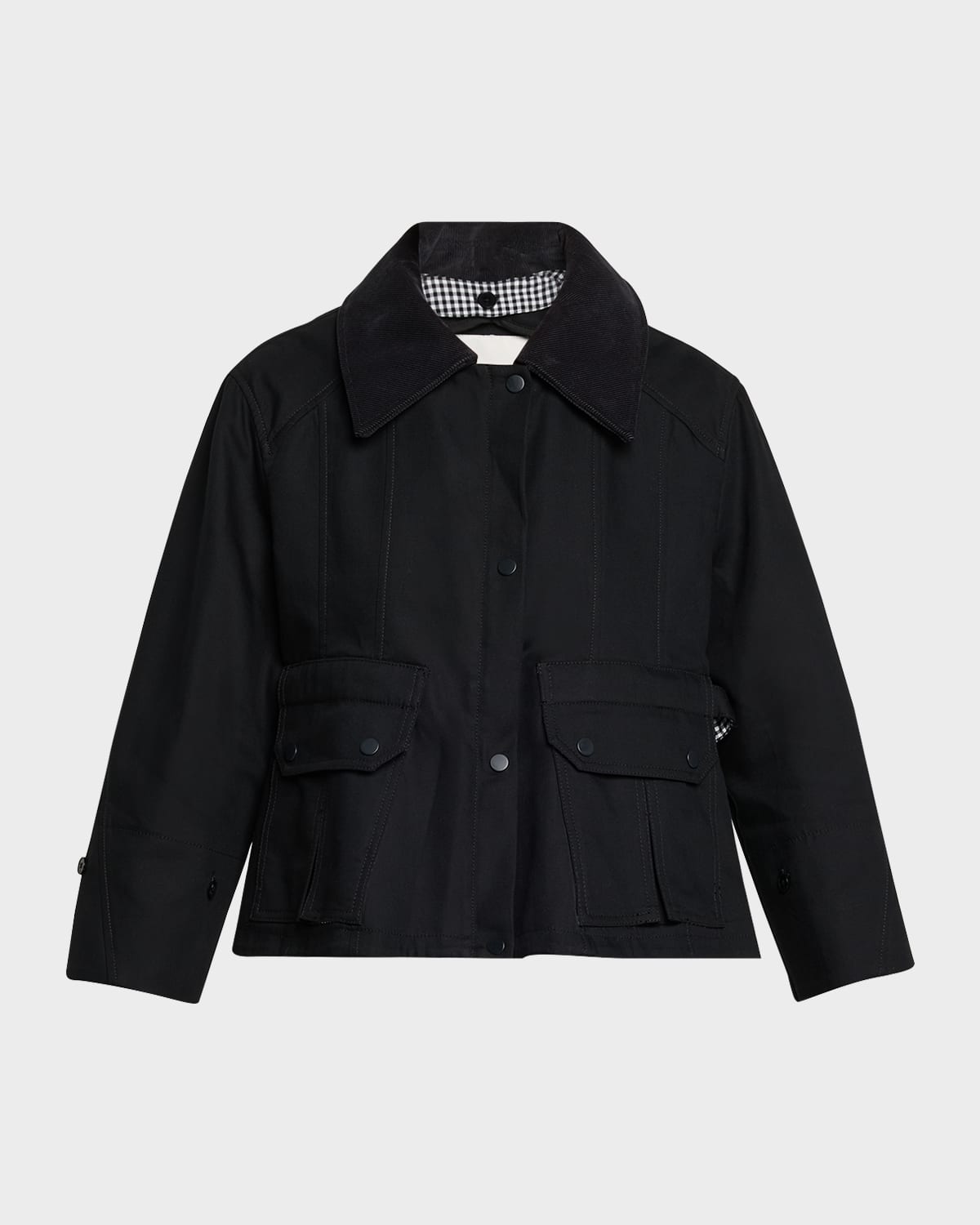 3.1 Phillip Lim Cropped Flounce Jacket In Multi