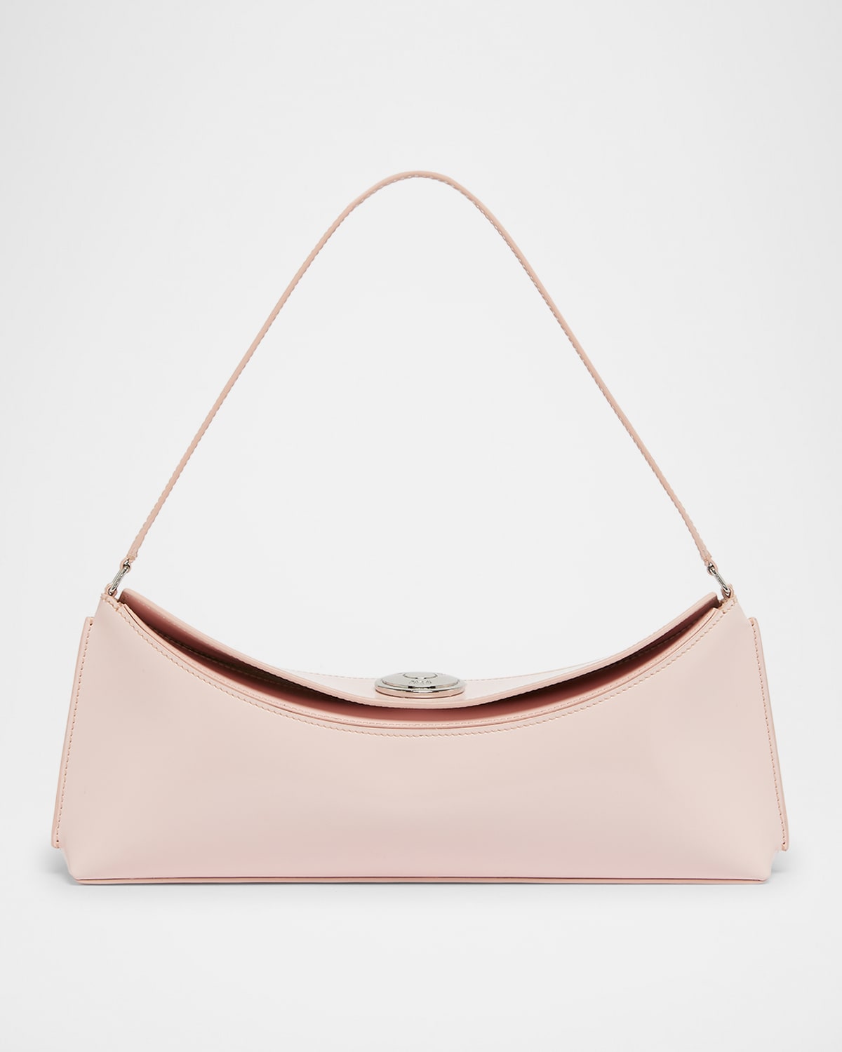 Jacquemus Le Calisson Leather Shoulder Bag In Pink