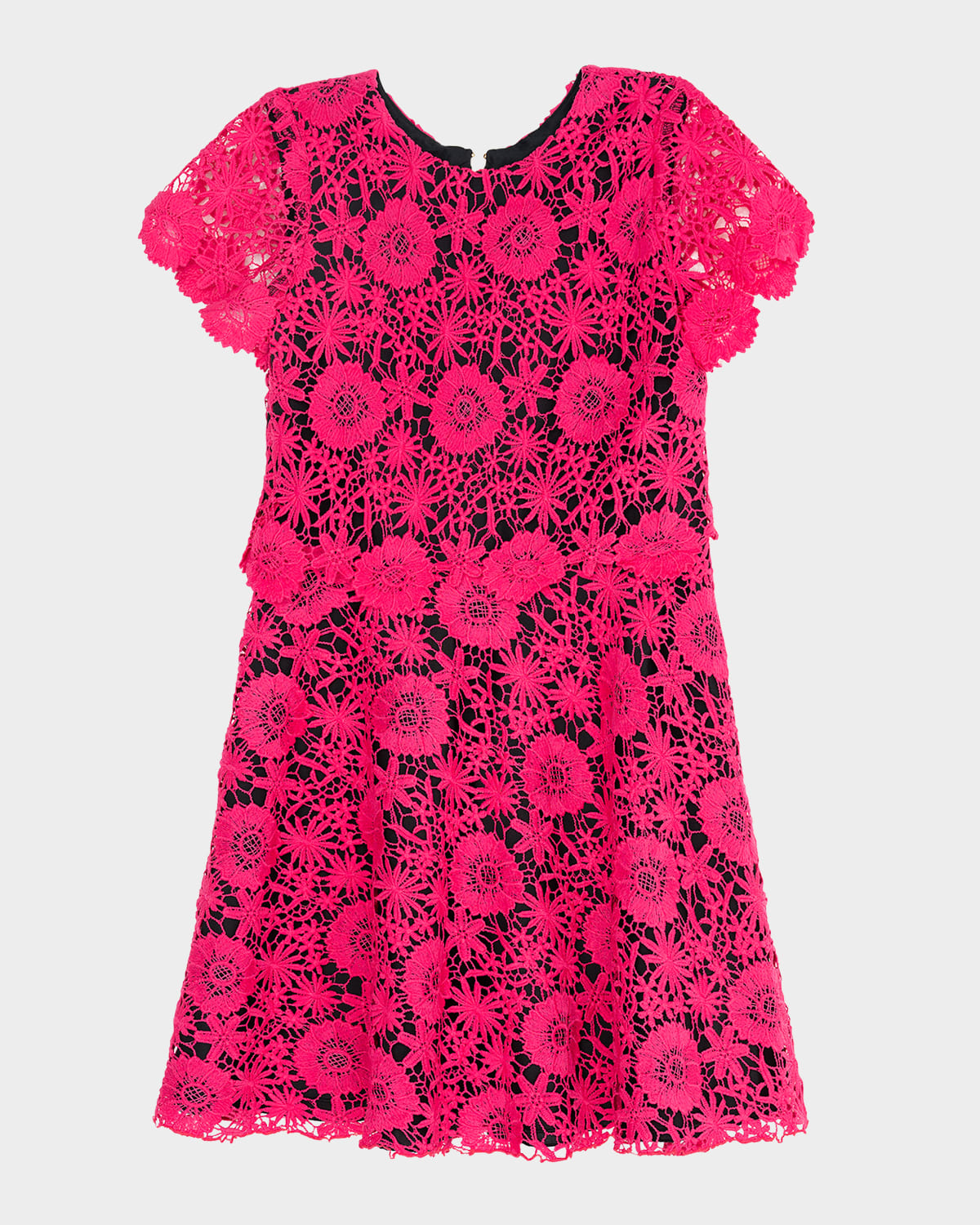 Zoe Girl 's Serenity Openwork Lace Dress, Size 7-16
