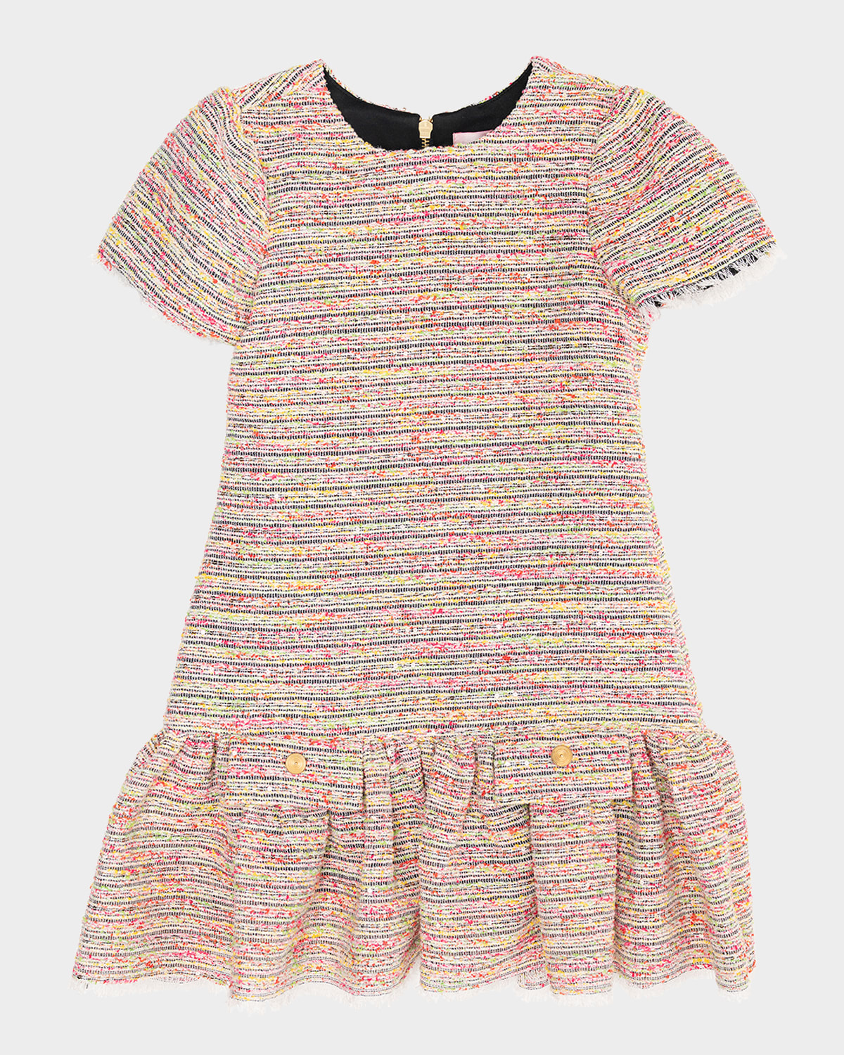 Zoe Girl 's Alicia Fit & Flare Tweed Mini Dress, Size 7-