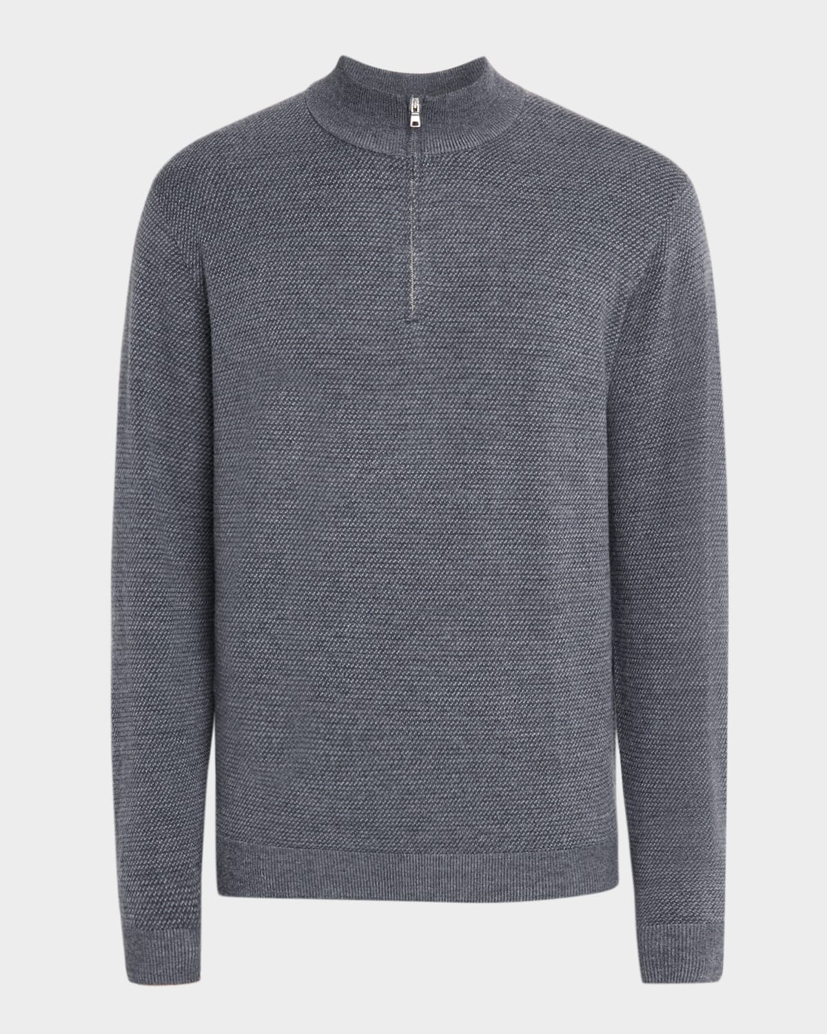 Men's Keene Merino Quarter-Zip Sweater