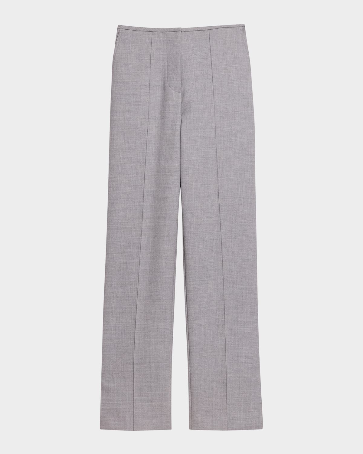 Low-Rise Car Trousers