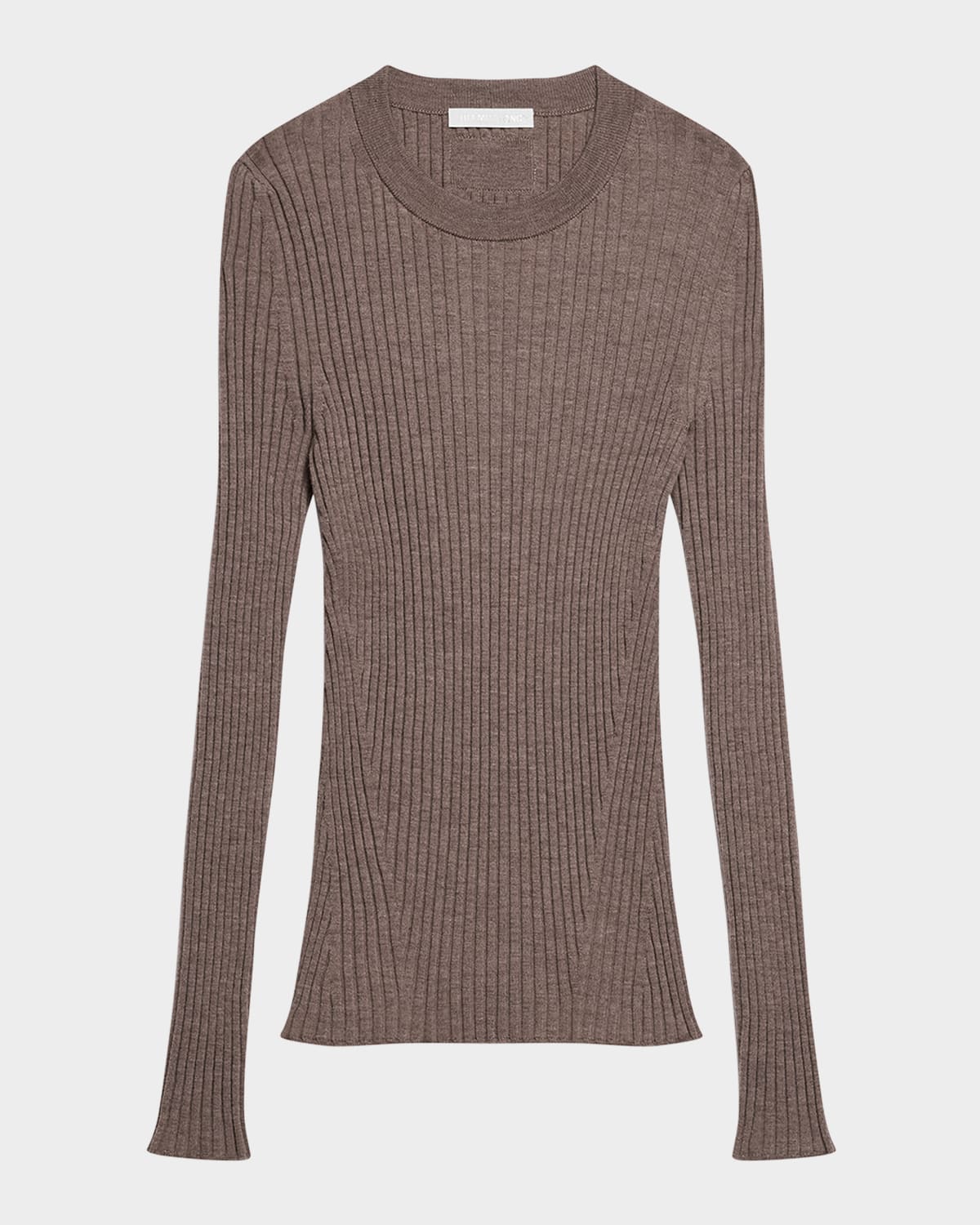 Helmut Lang Open-back Ribbed Wool Top