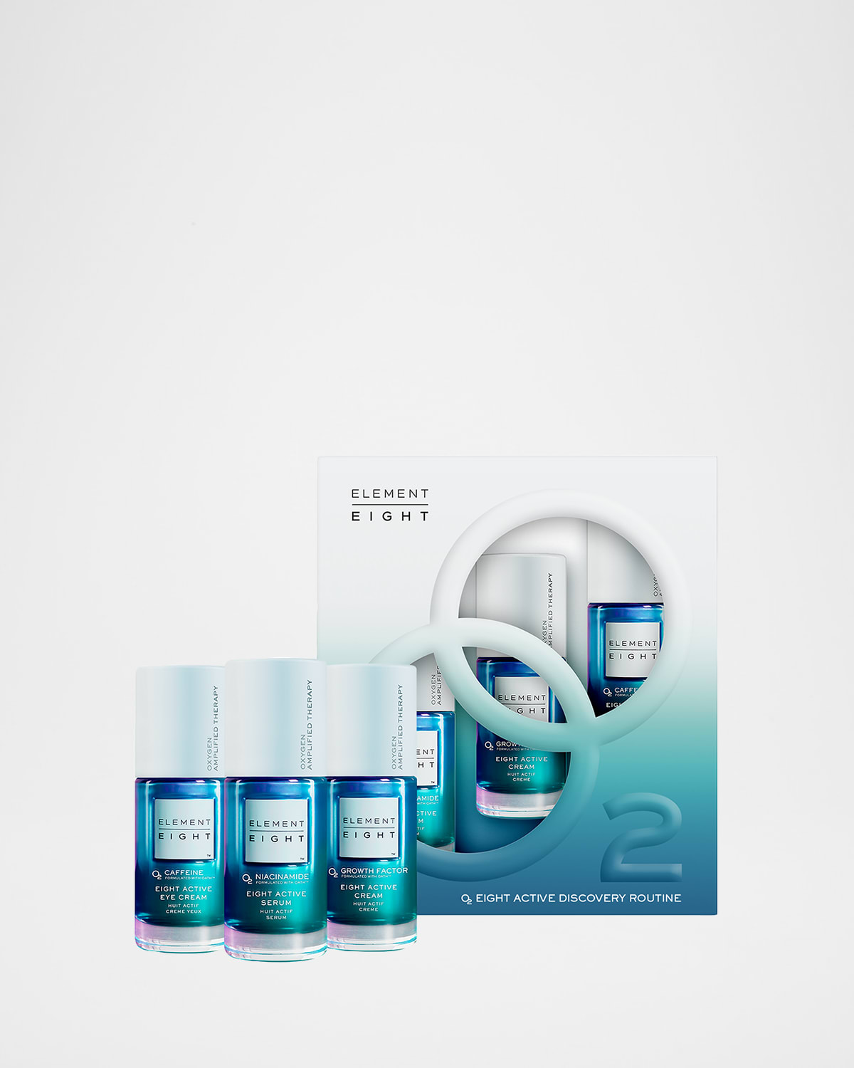 Element Eight O2 Eight Active Holiday Discovery Trio