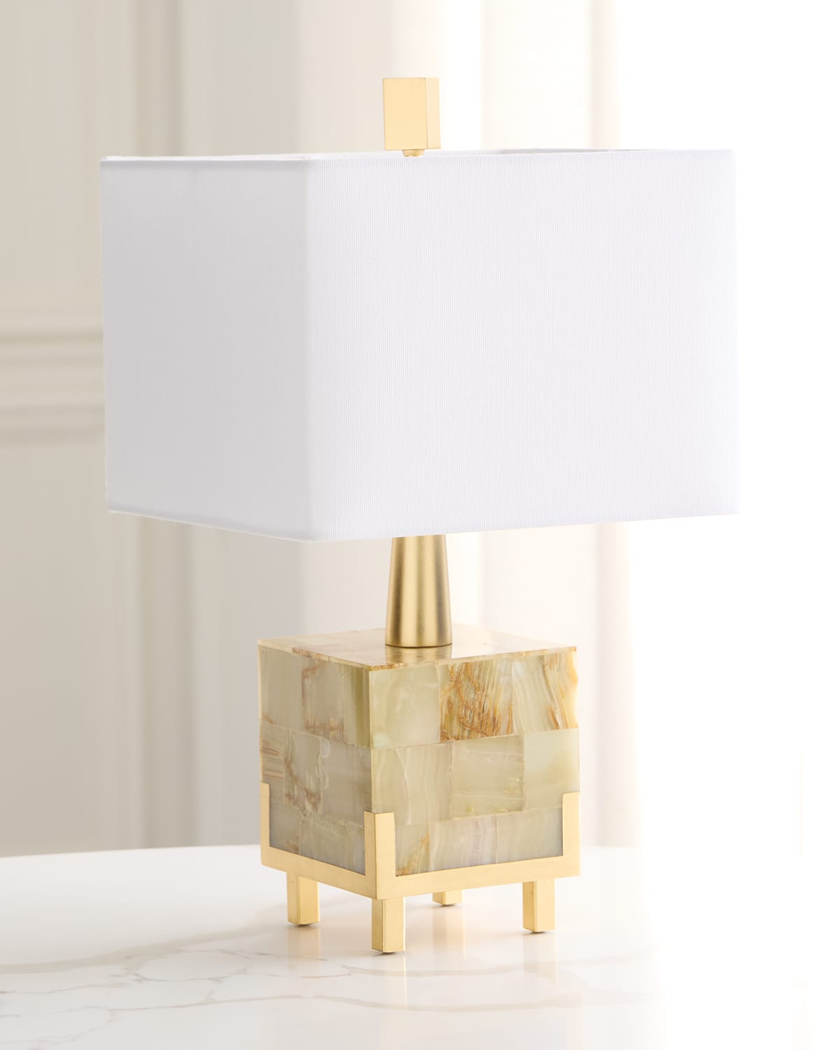 Couture Lamps Petit Fors 18" Accent Lamp In Gray
