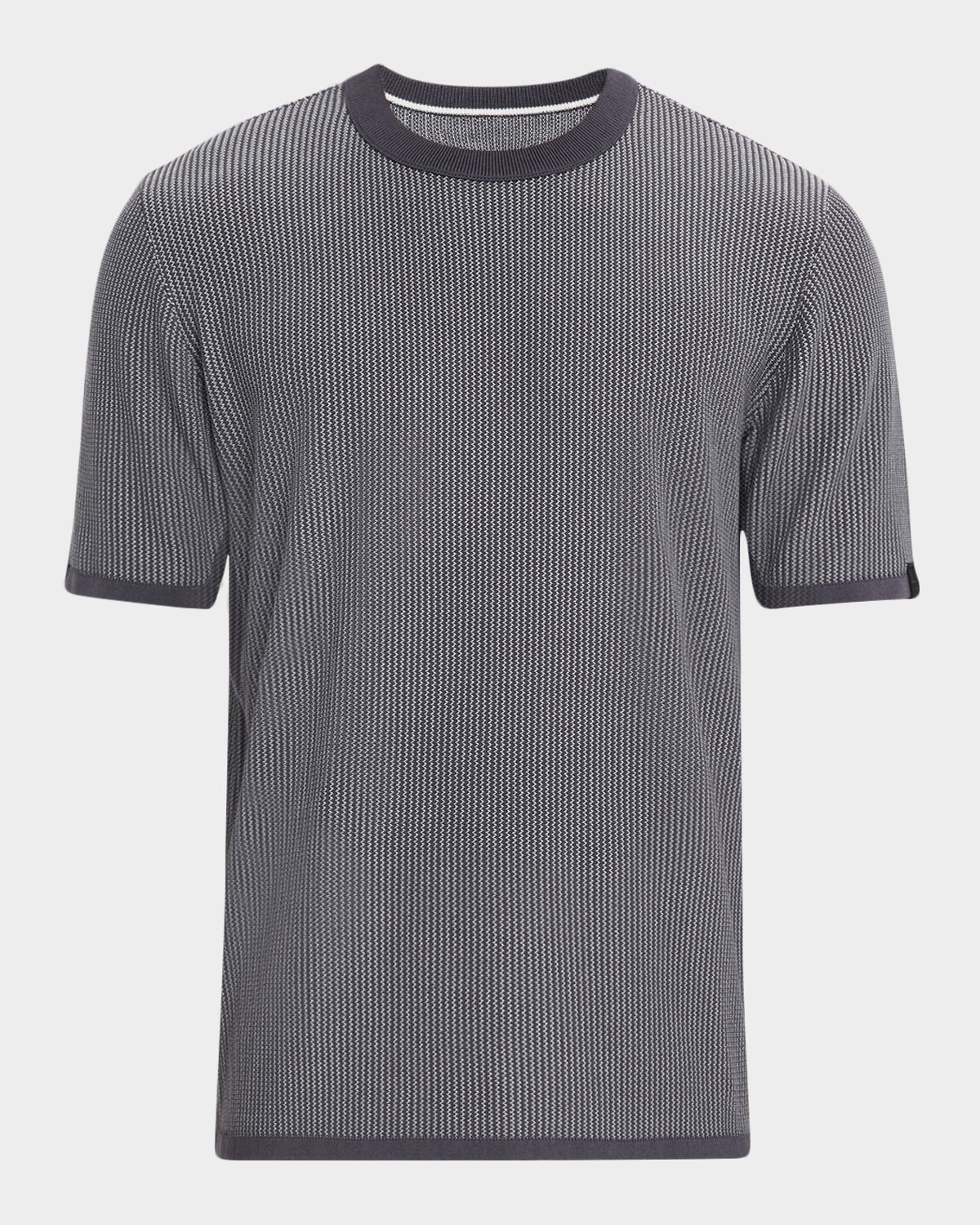 Rag & Bone Men's Harvey Micro-texture Crewneck T-shirt