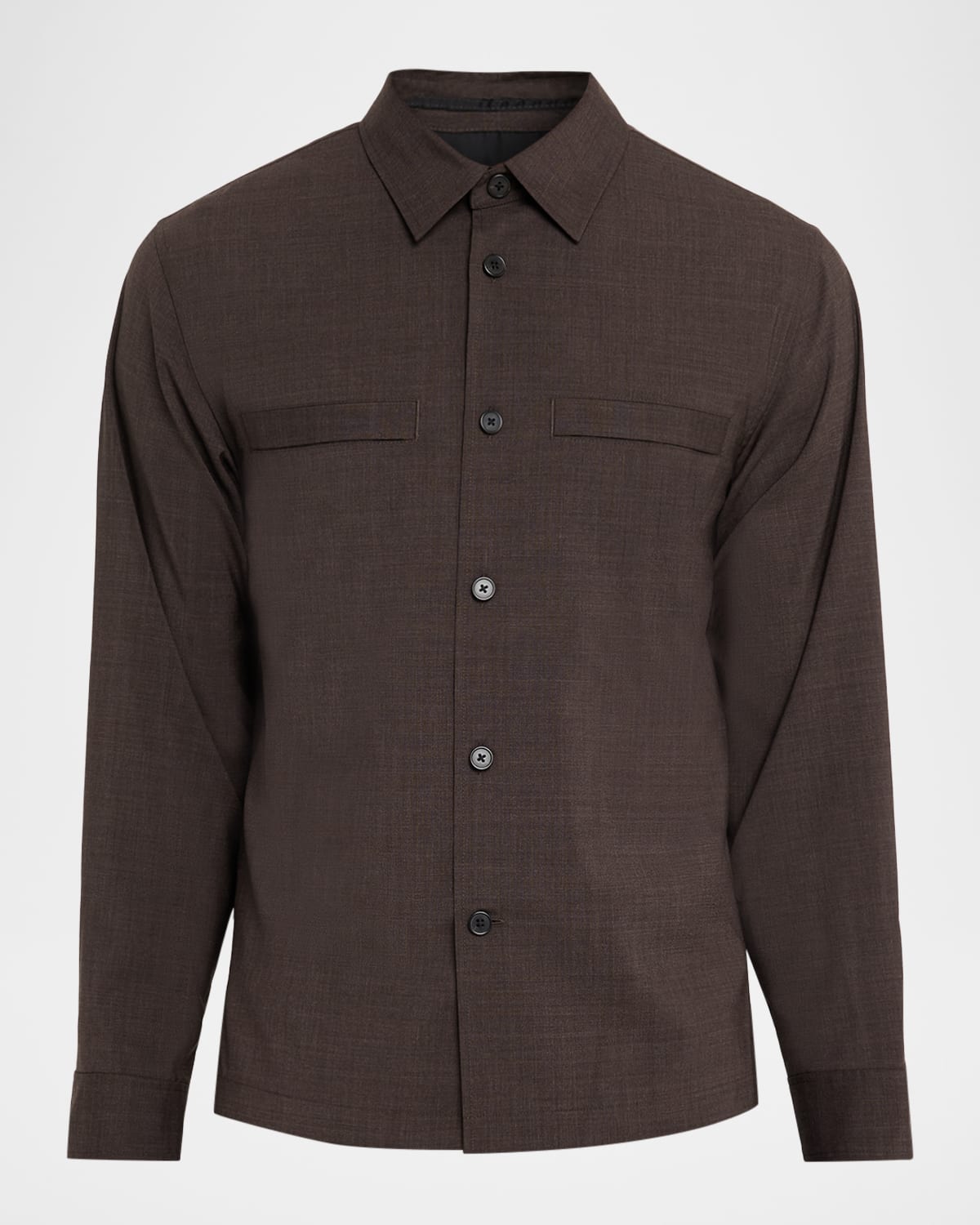 Theory Men's Motion Stretch Wool Overshirt