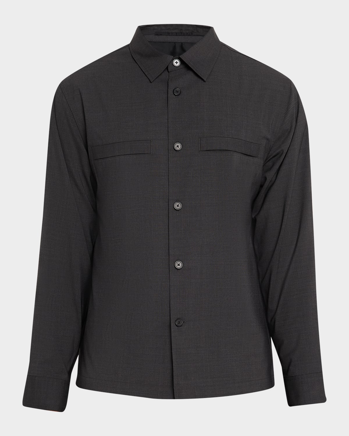 Theory Men's Motion Stretch Wool Overshirt