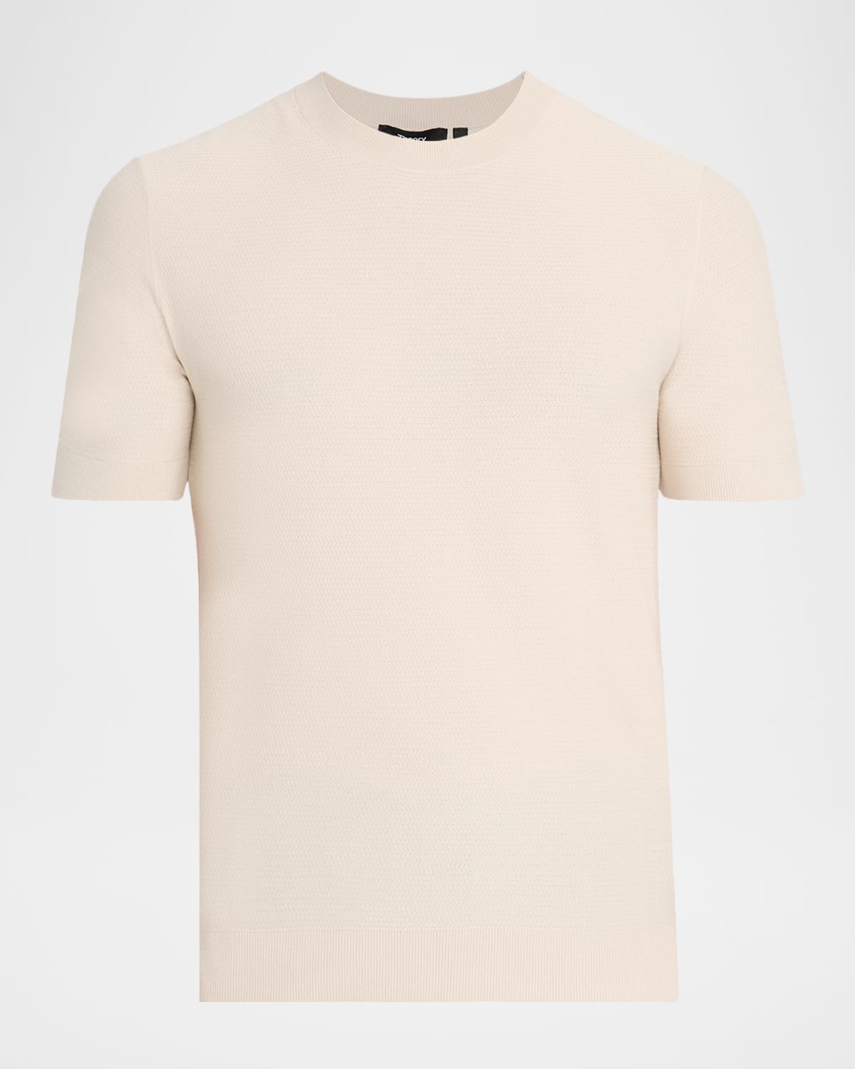 Theory Men's Soris Short-sleeve Knit T-shirt In White