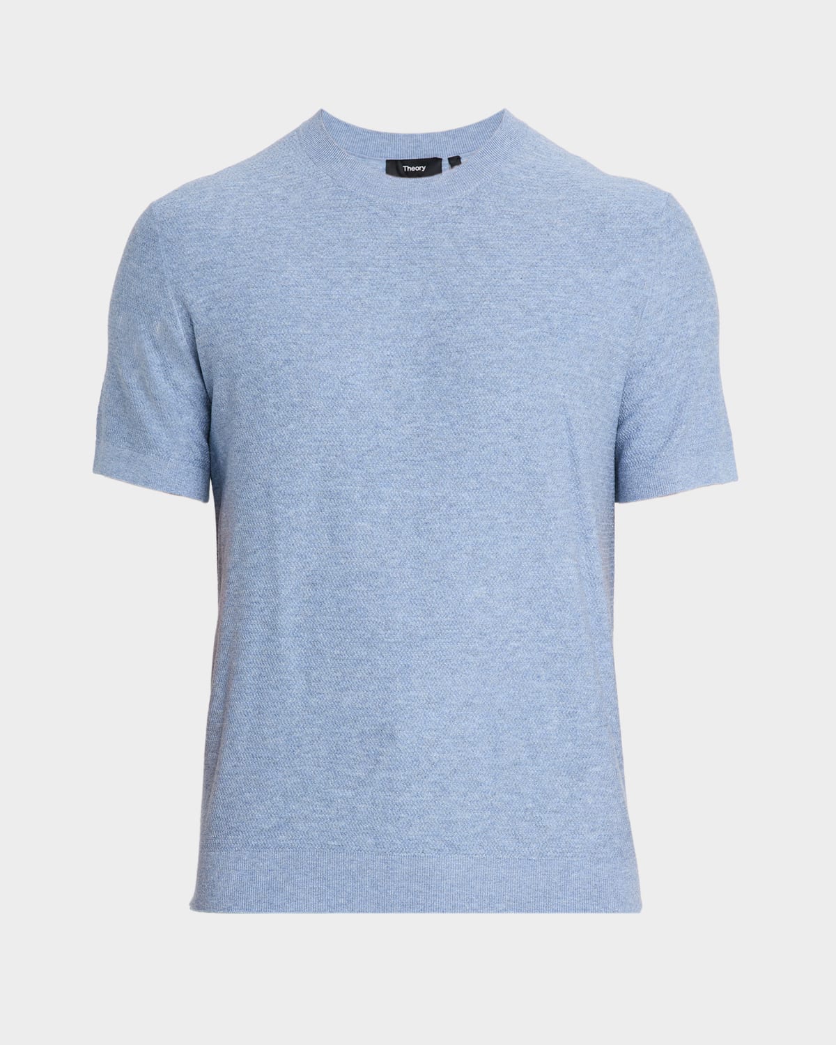 Theory Men's Soris Short-sleeve Knit T-shirt In Gold