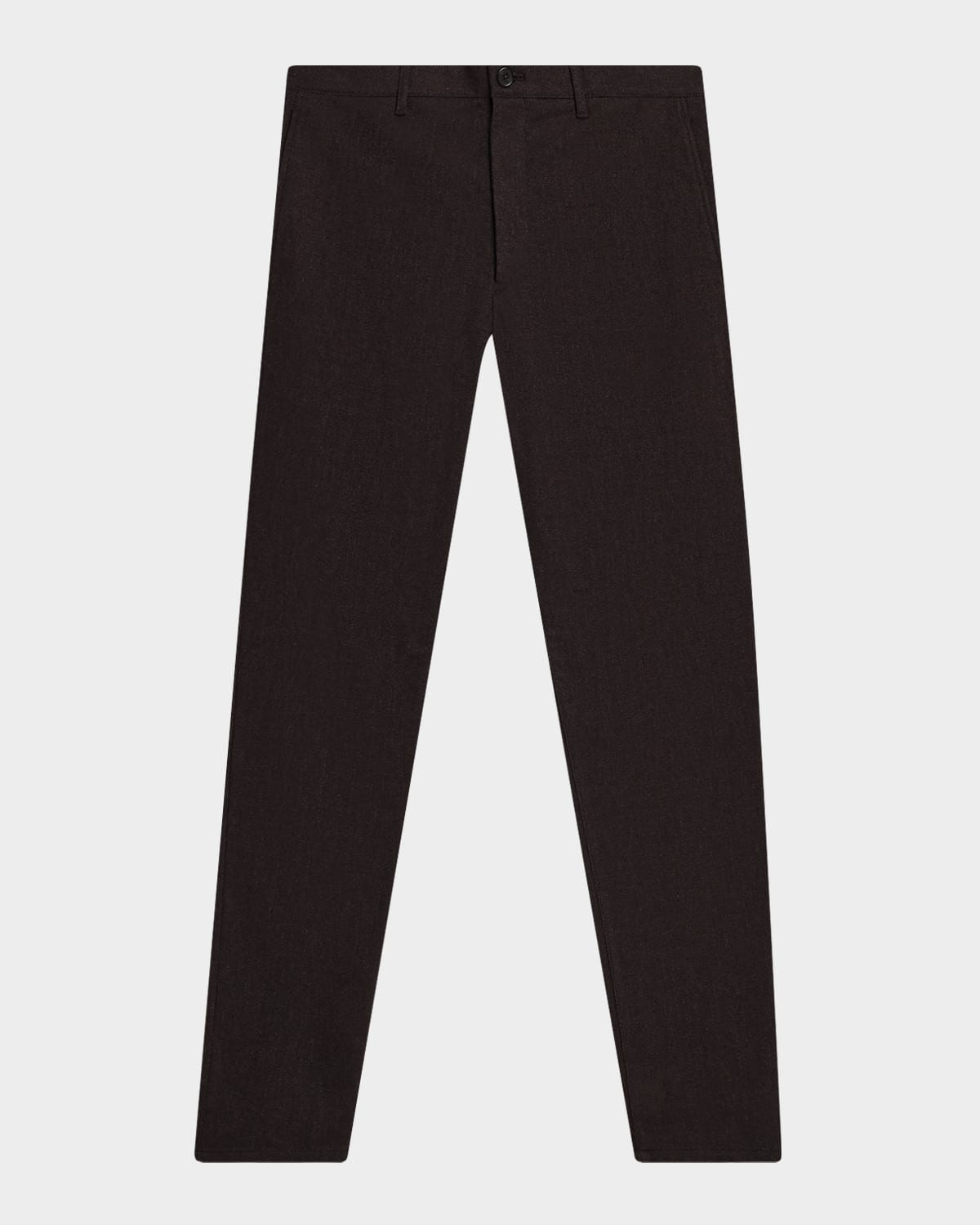 Theory Zaine Slim Fit Pants In Mercer Twill In Brown