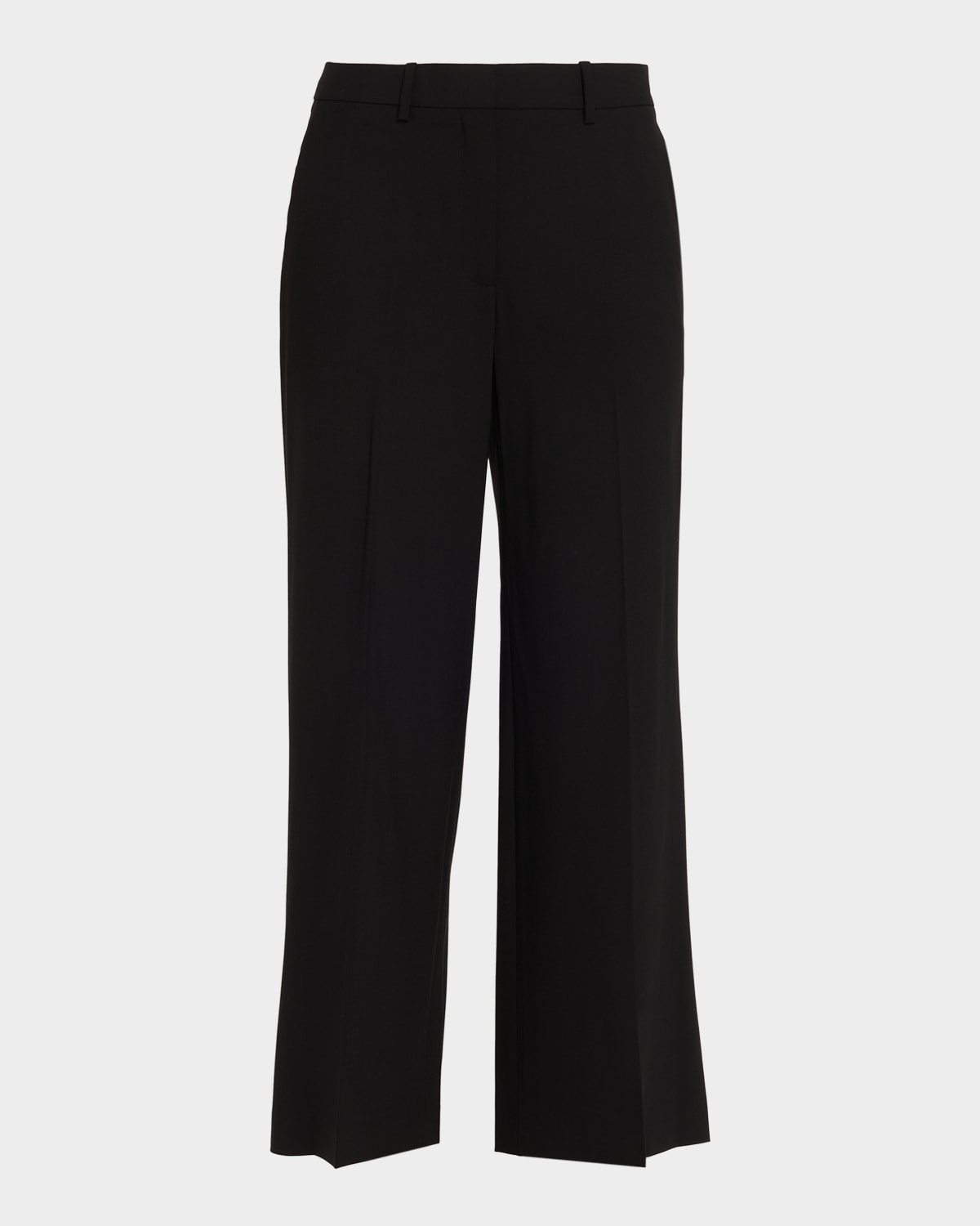 Theory Classic Straight-leg Pants In Black