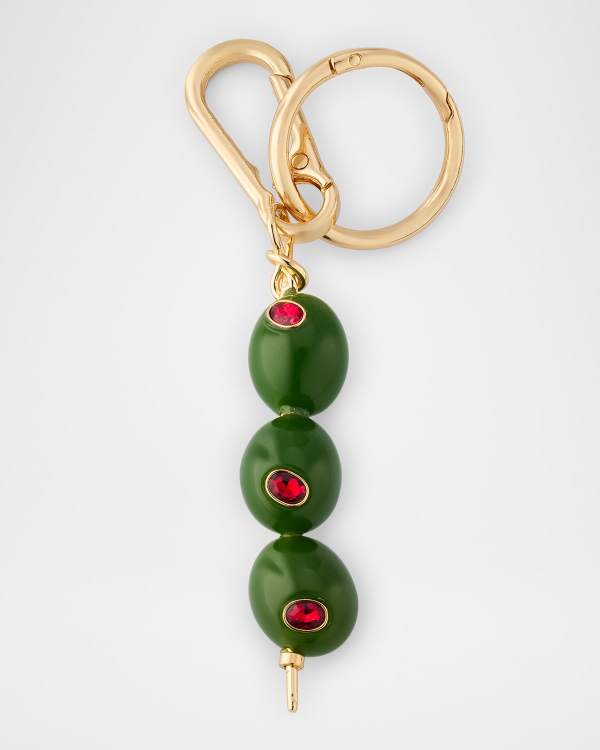 BaubleBar Briny Baby Olive Bag Charm