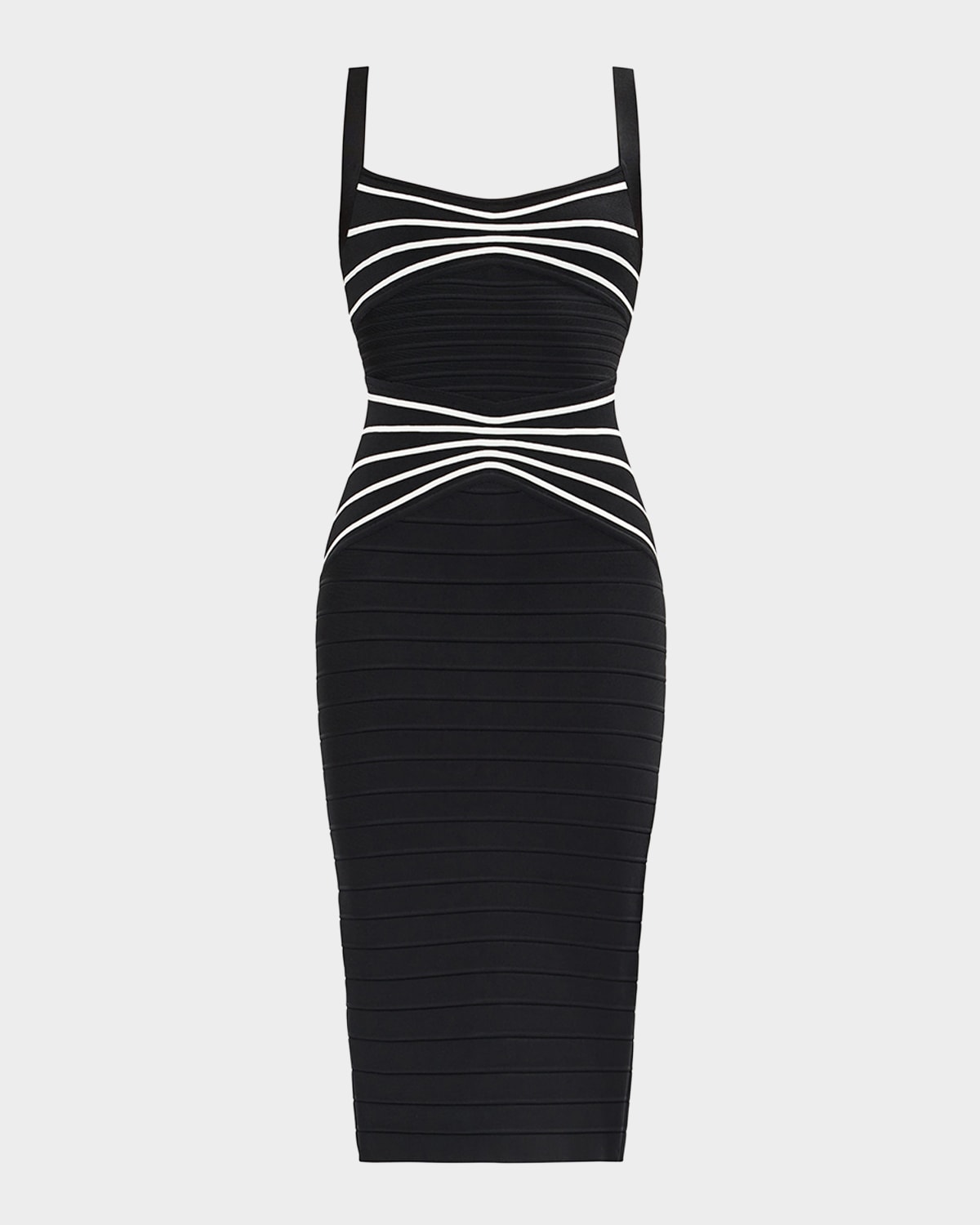 Herve Leger The Dakota Sleeveless Bodycon Dress