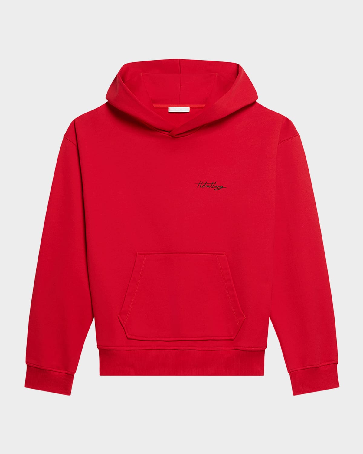Helmut Lang Men's Sketch Hoodie In Red